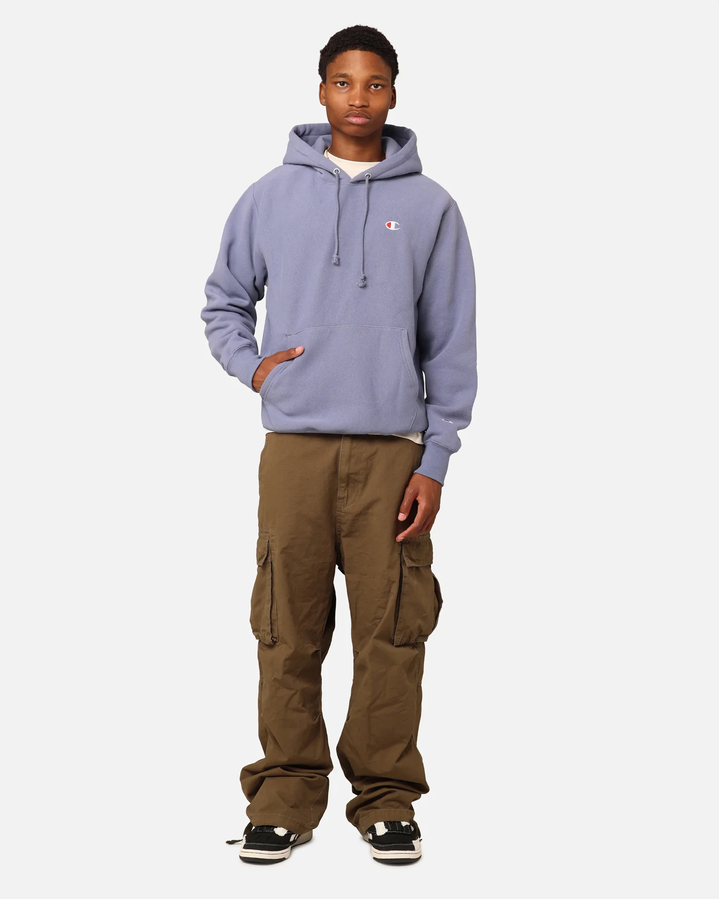 Champion Reverse Weave Small C Hoodie Saint Friday - Image 2
