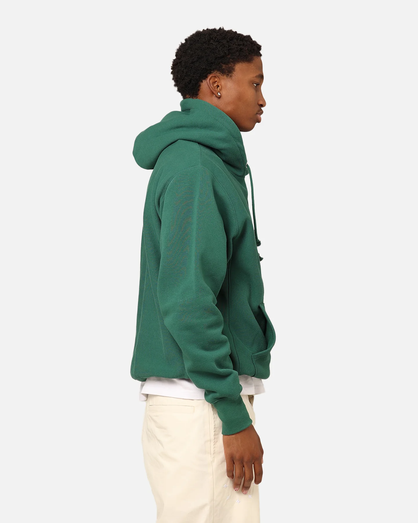 Champion Reverse Weave Small C Hoodie Spruce Willis - Image 4