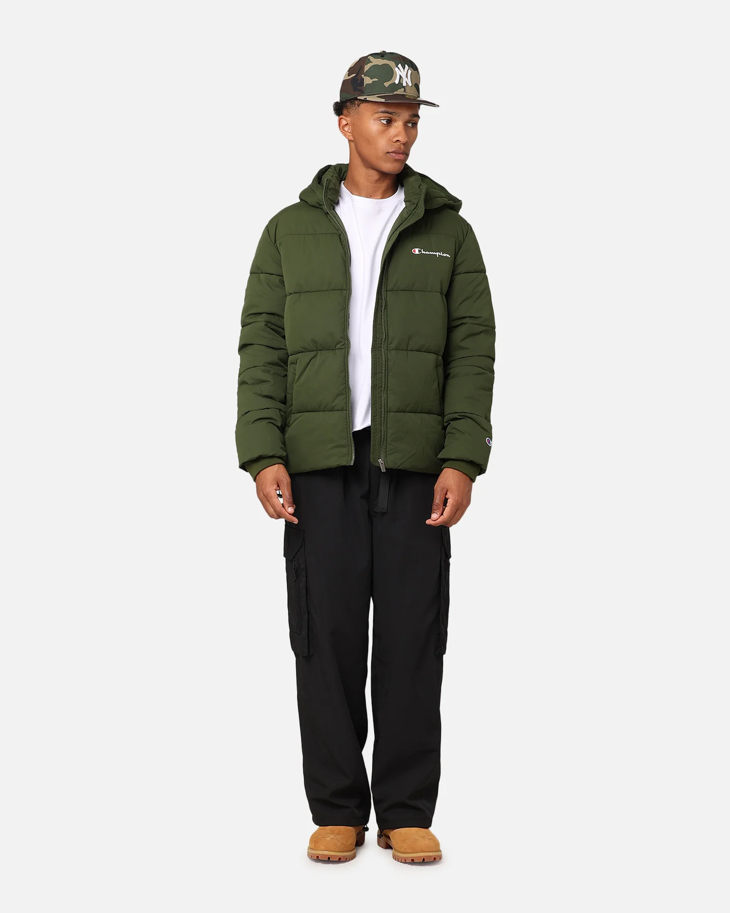 Champion Rochester Athletic Puffer Jacket Young Night - Image 2