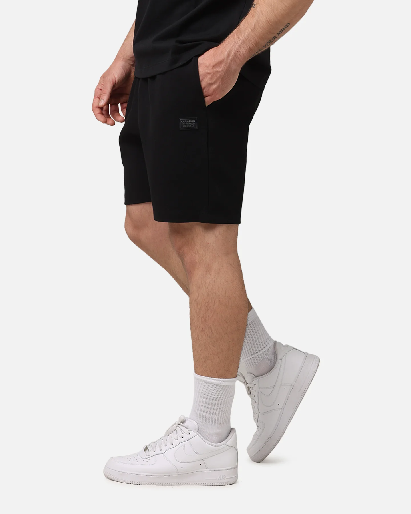 Champion Rochester Base Shorts Black - Image 6