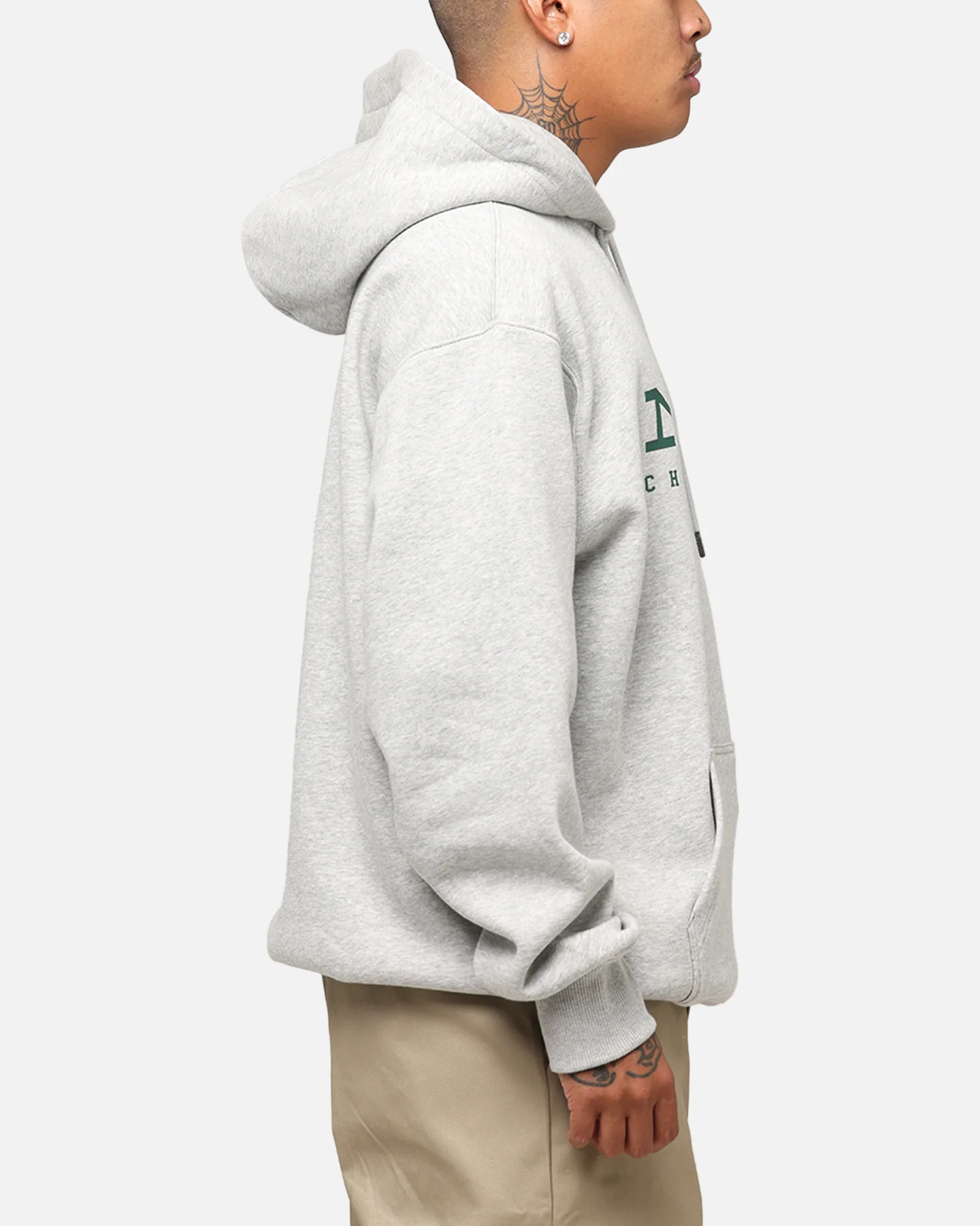 Champion Rochester Graphic Hoodie Grey - Image 4