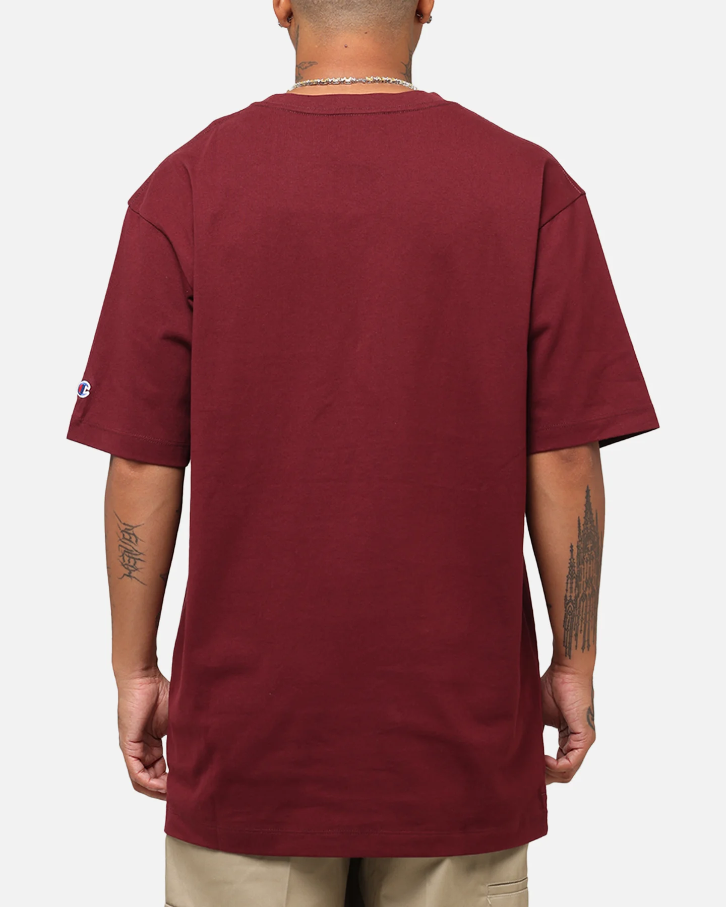 Champion Rochester Graphic T-Shirt Red - Image 3