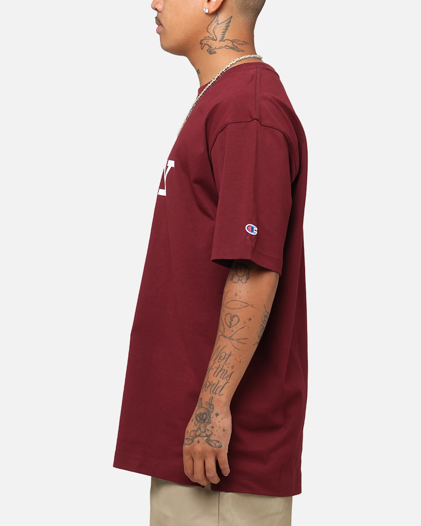Champion Rochester Graphic T-Shirt Red - Image 5