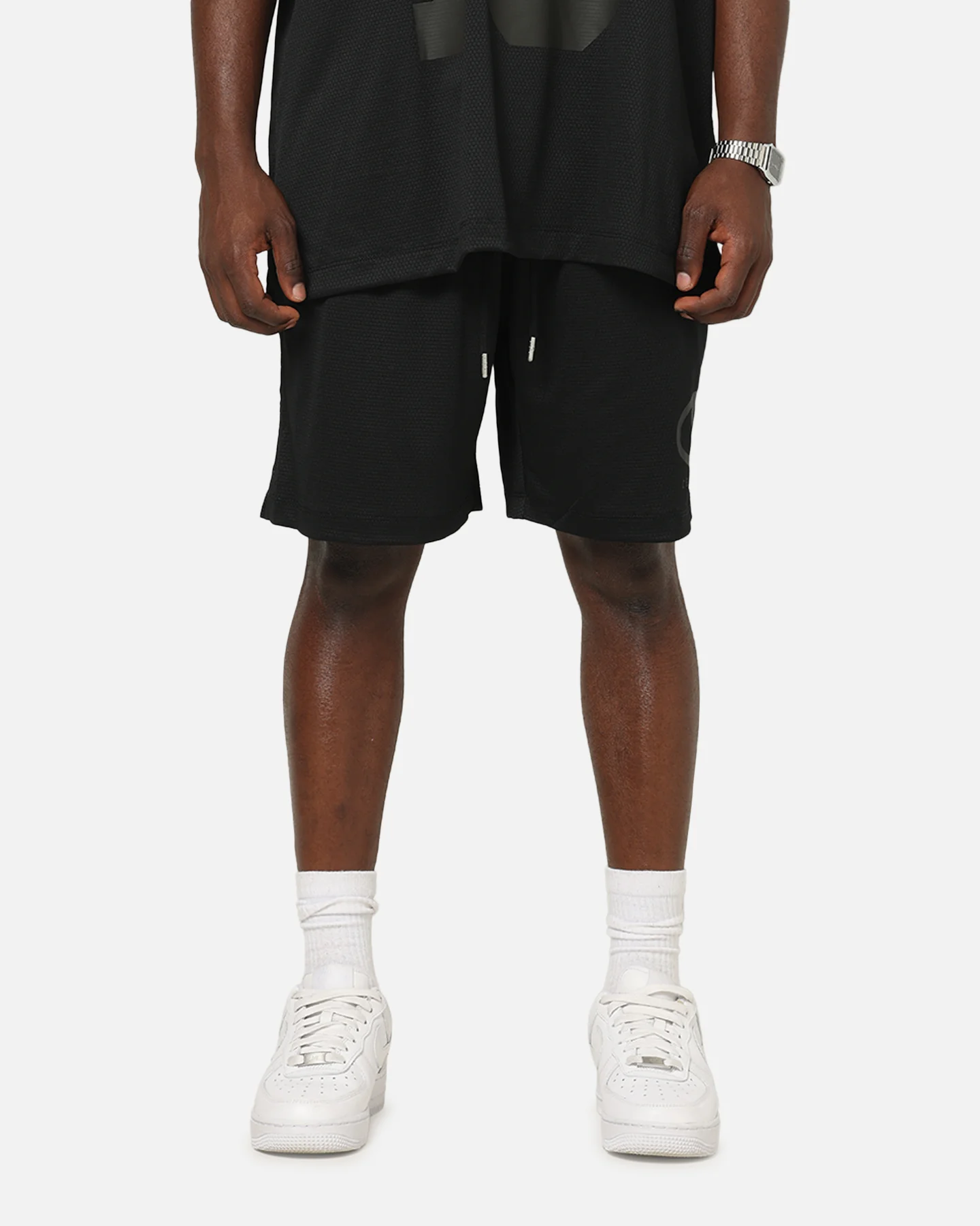 Champion Rochester Mesh Shorts Black - Image 5