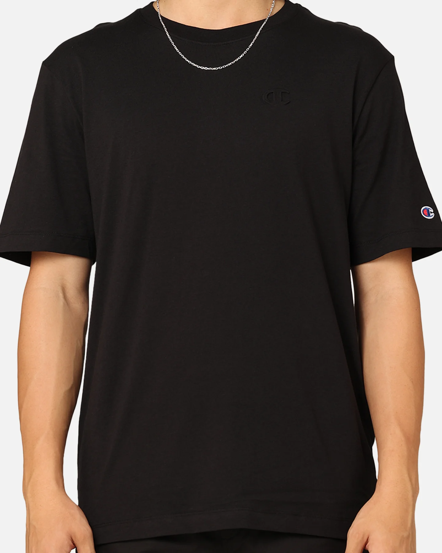 Champion Rochester Tech T-Shirt Black - Image 3