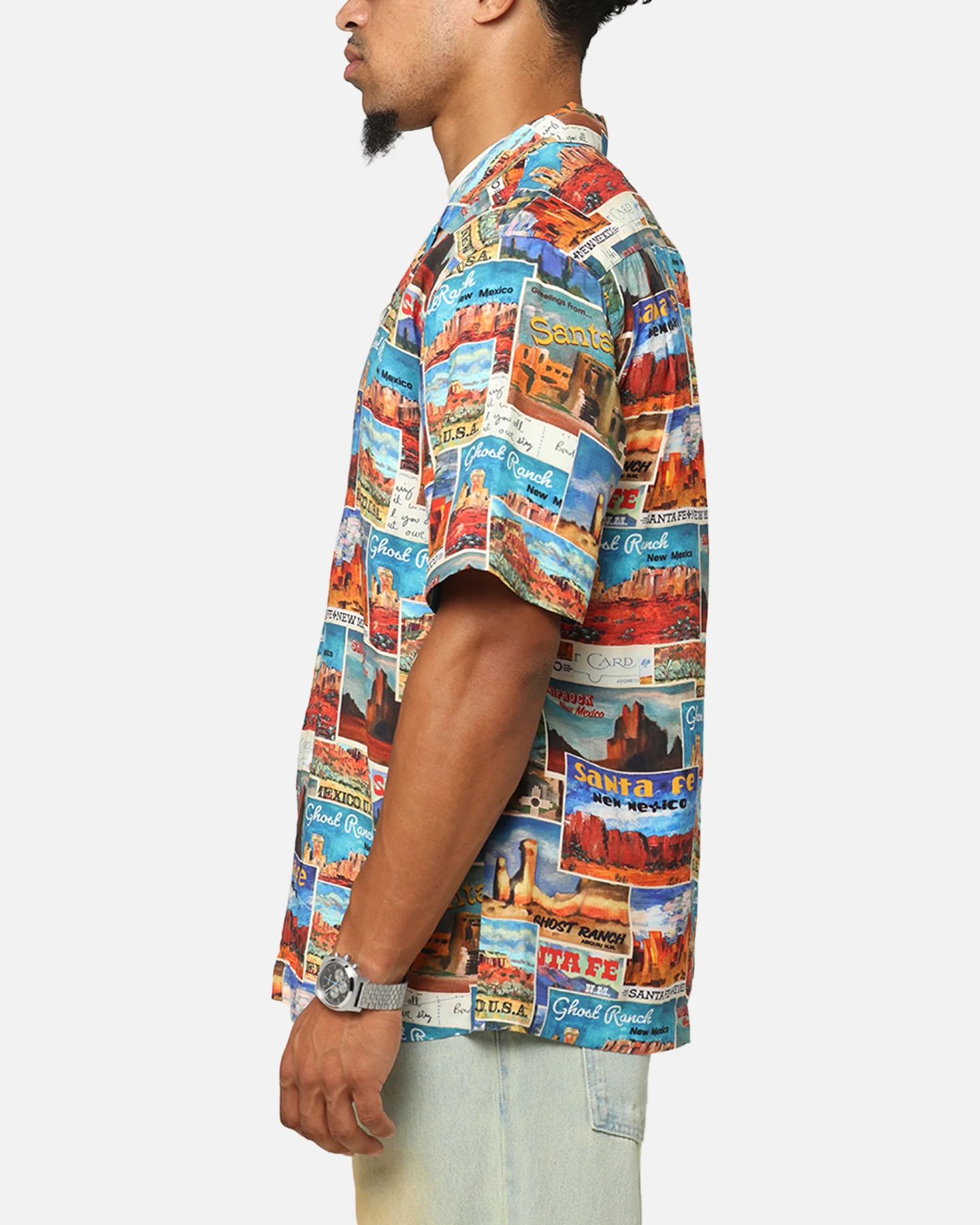 Champion Route 40 Drifter Button Up Shirt Ginger - Image 5