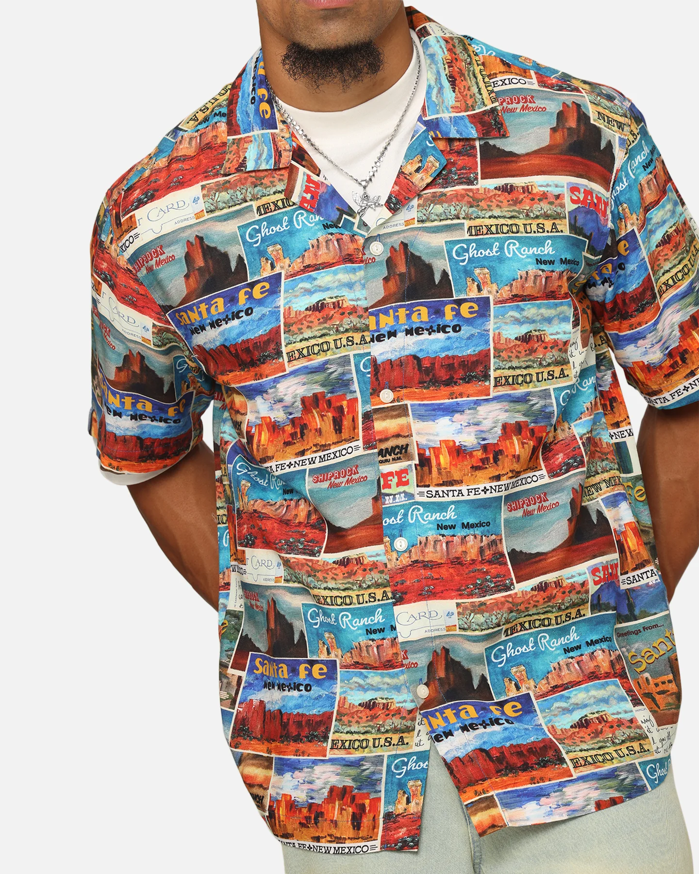Champion Route 40 Drifter Button Up Shirt Ginger - Image 6