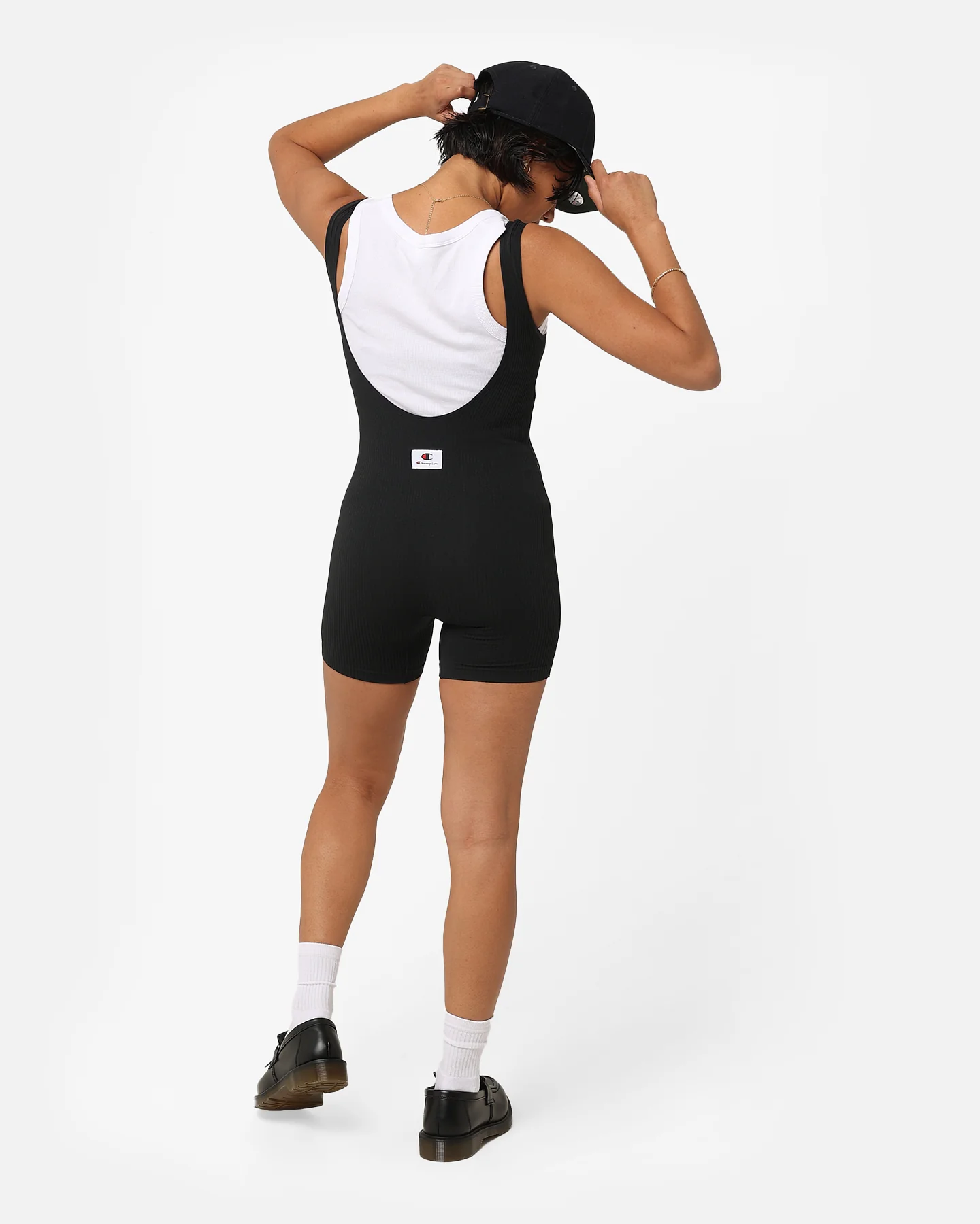 Champion Women's Life Seamless All In One Playsuit Black - Image 3