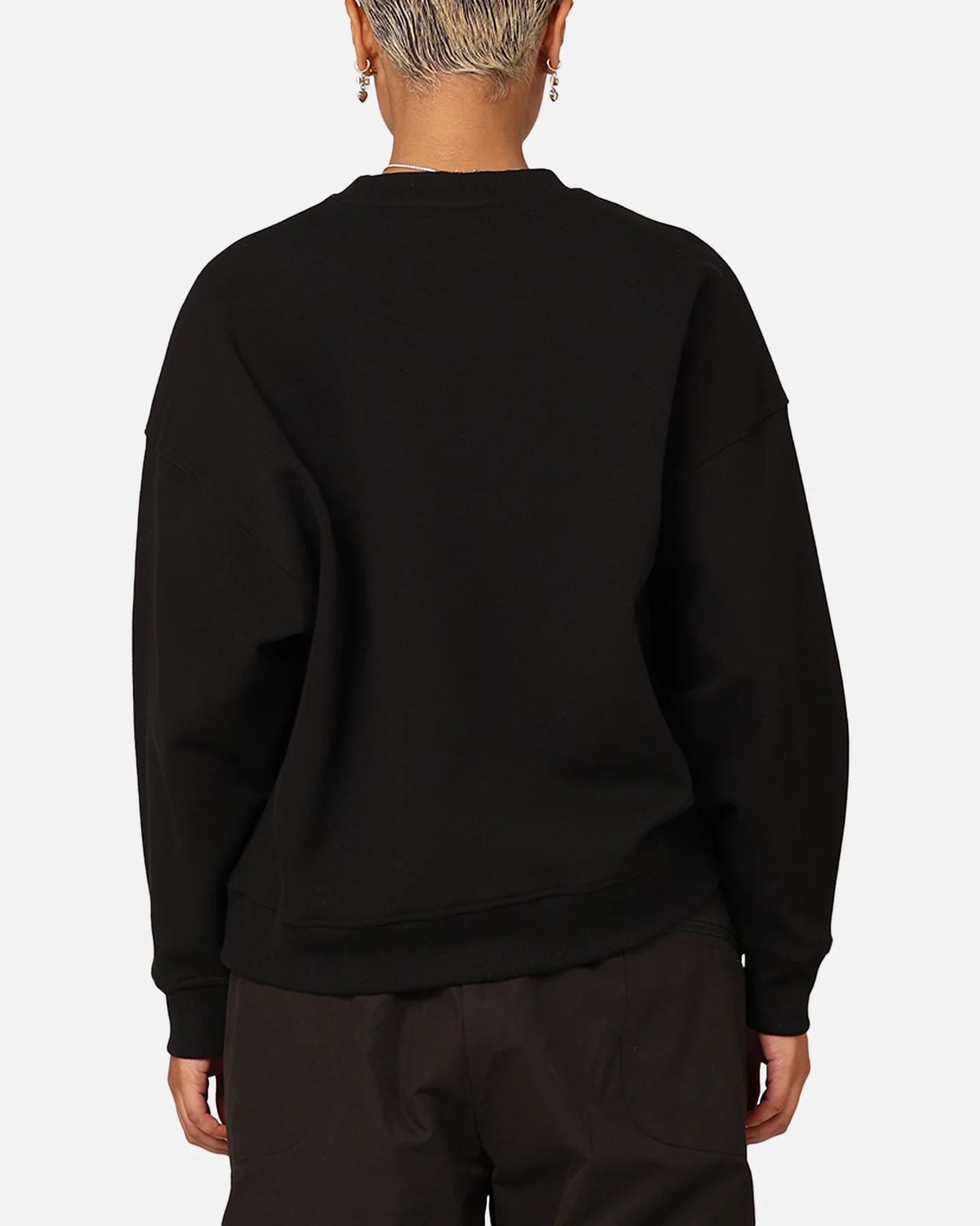 Champion Women's Rochester Base Crewneck Black - Image 3