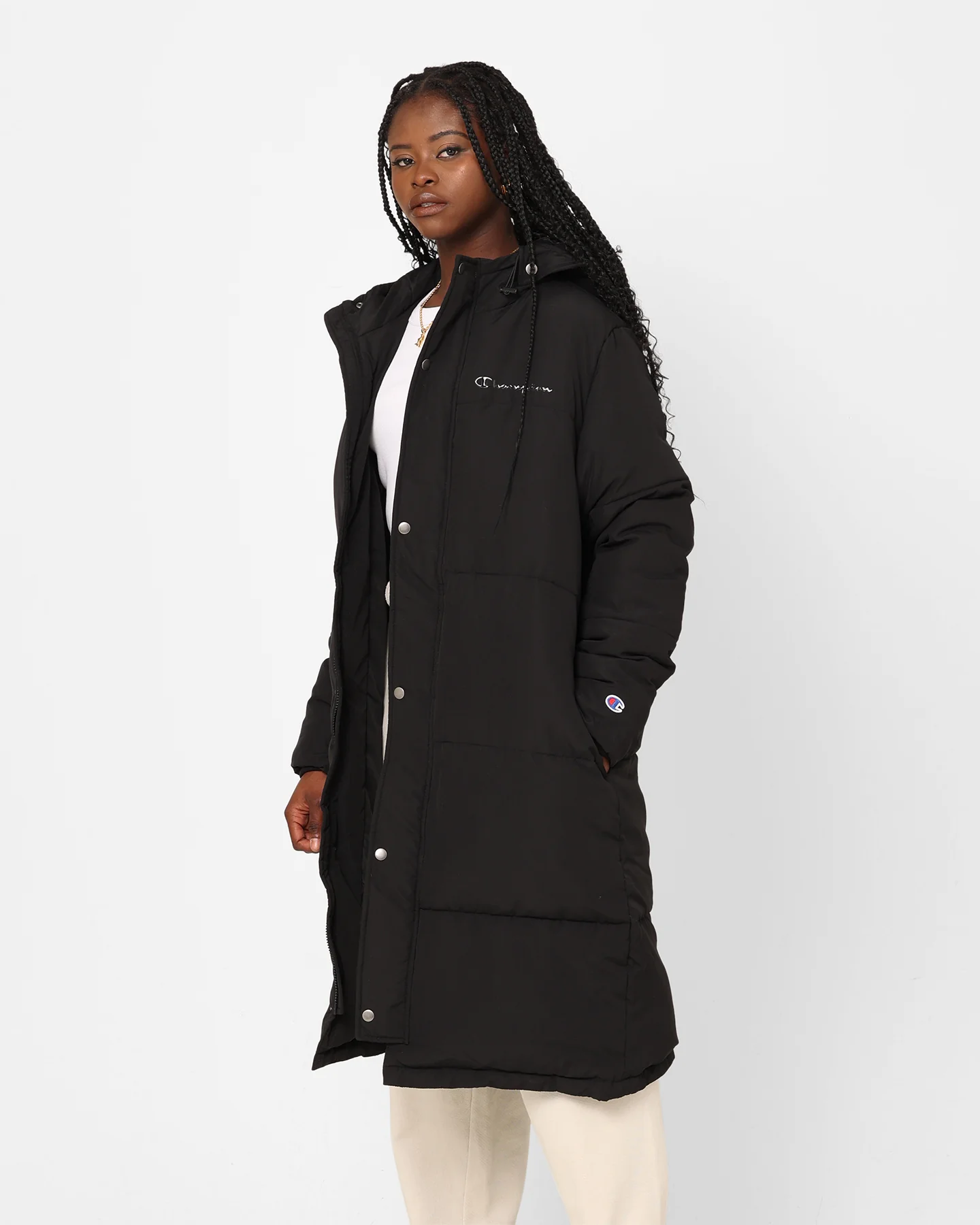 Champion Women's Rochester Puffer Jacket Black