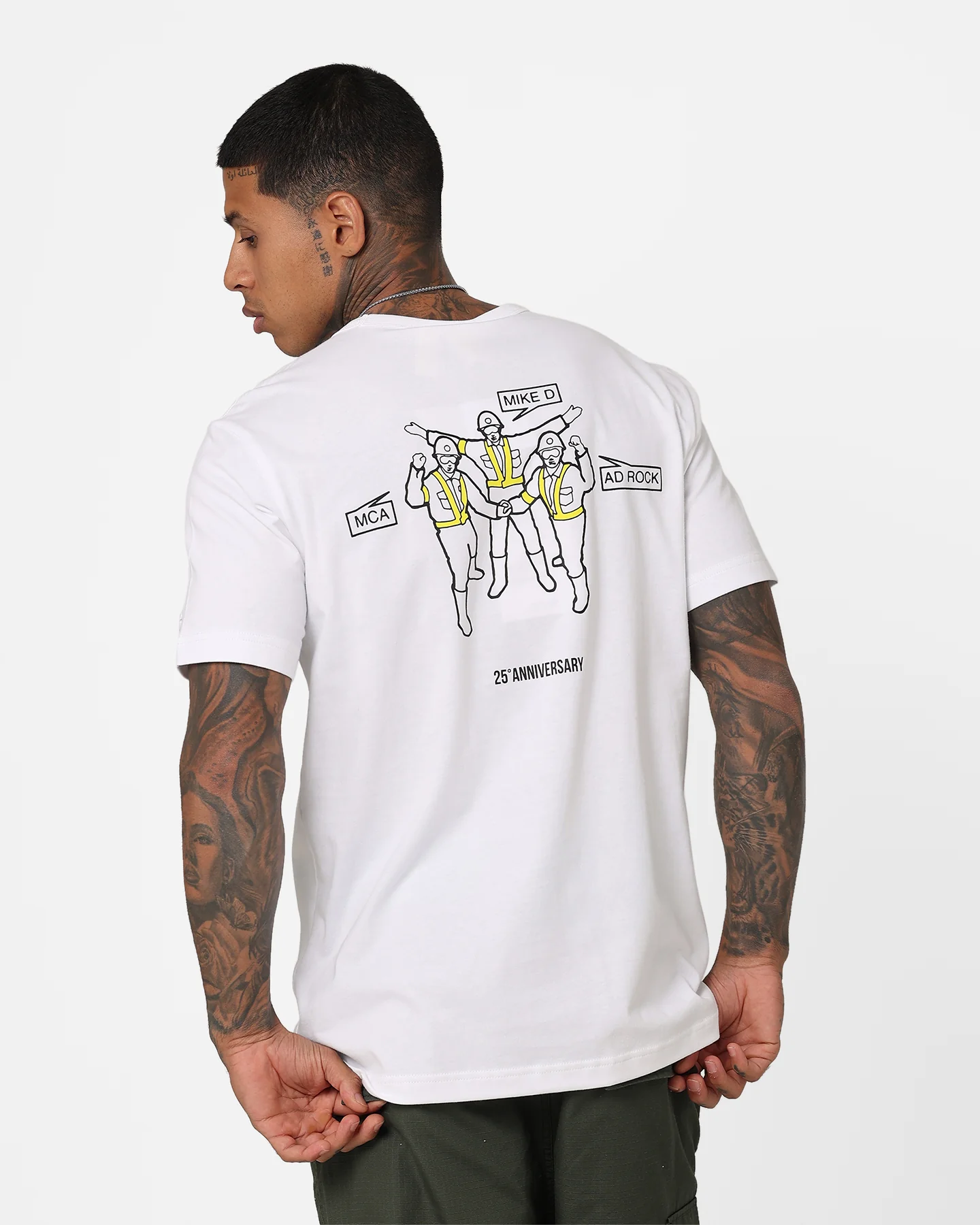 Champion X Beastie Boys Intergalactic T-Shirt White - Image 2