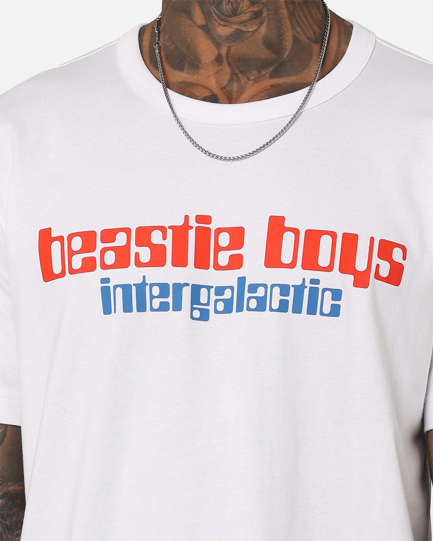 Champion X Beastie Boys Intergalactic T-Shirt White - Image 4