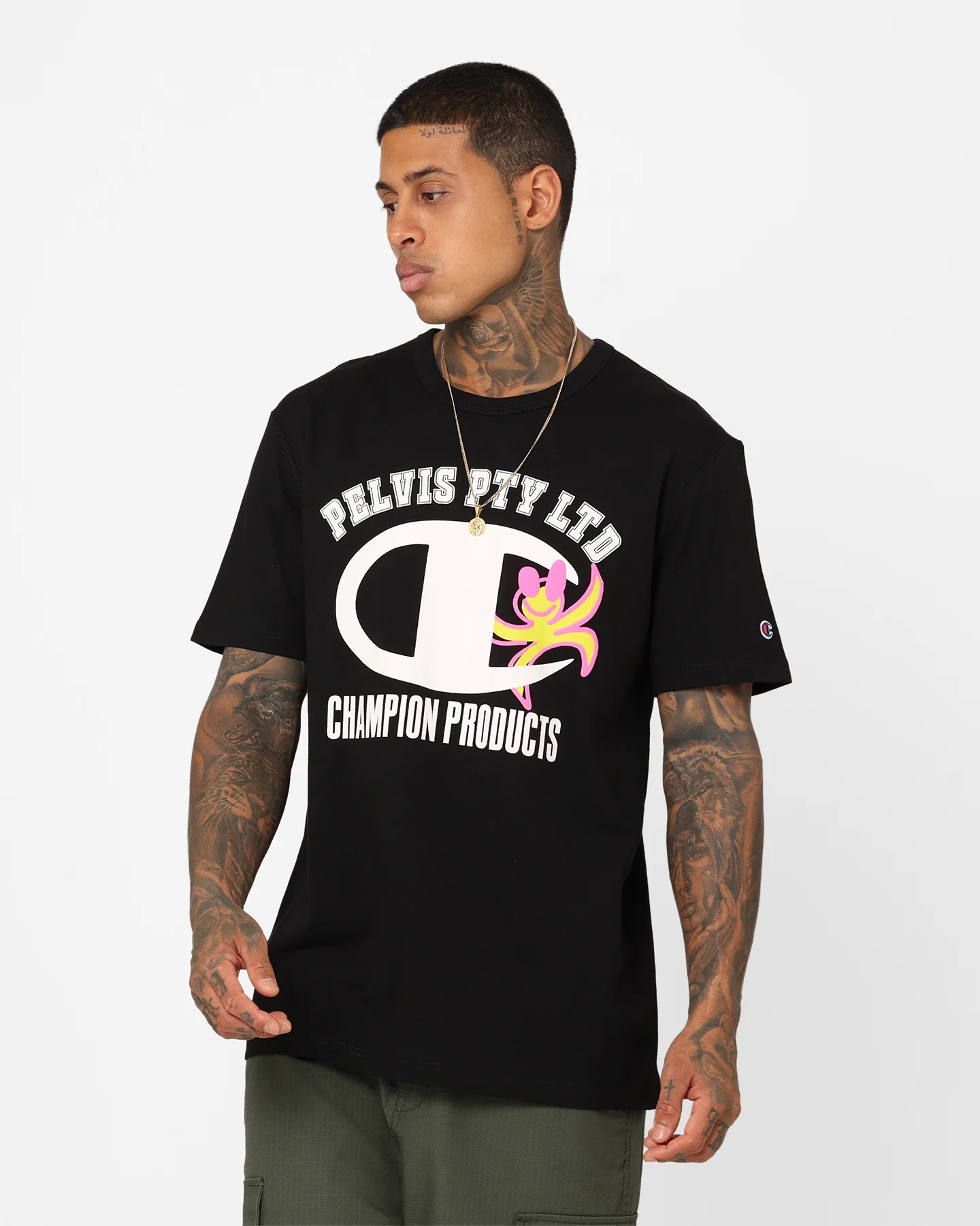 Champion X Pelvis Graphic T-Shirt Black - Image 6