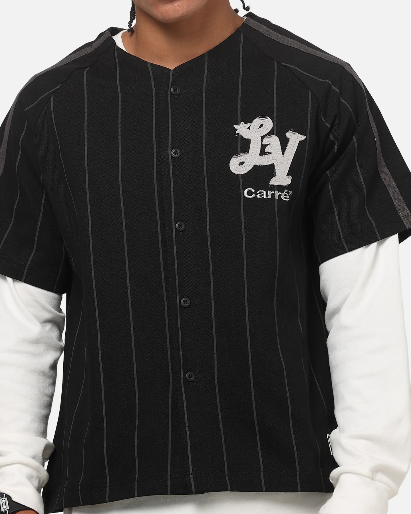 Carre Las Vegas City Series Jersey Black Pinstripe - Image 6