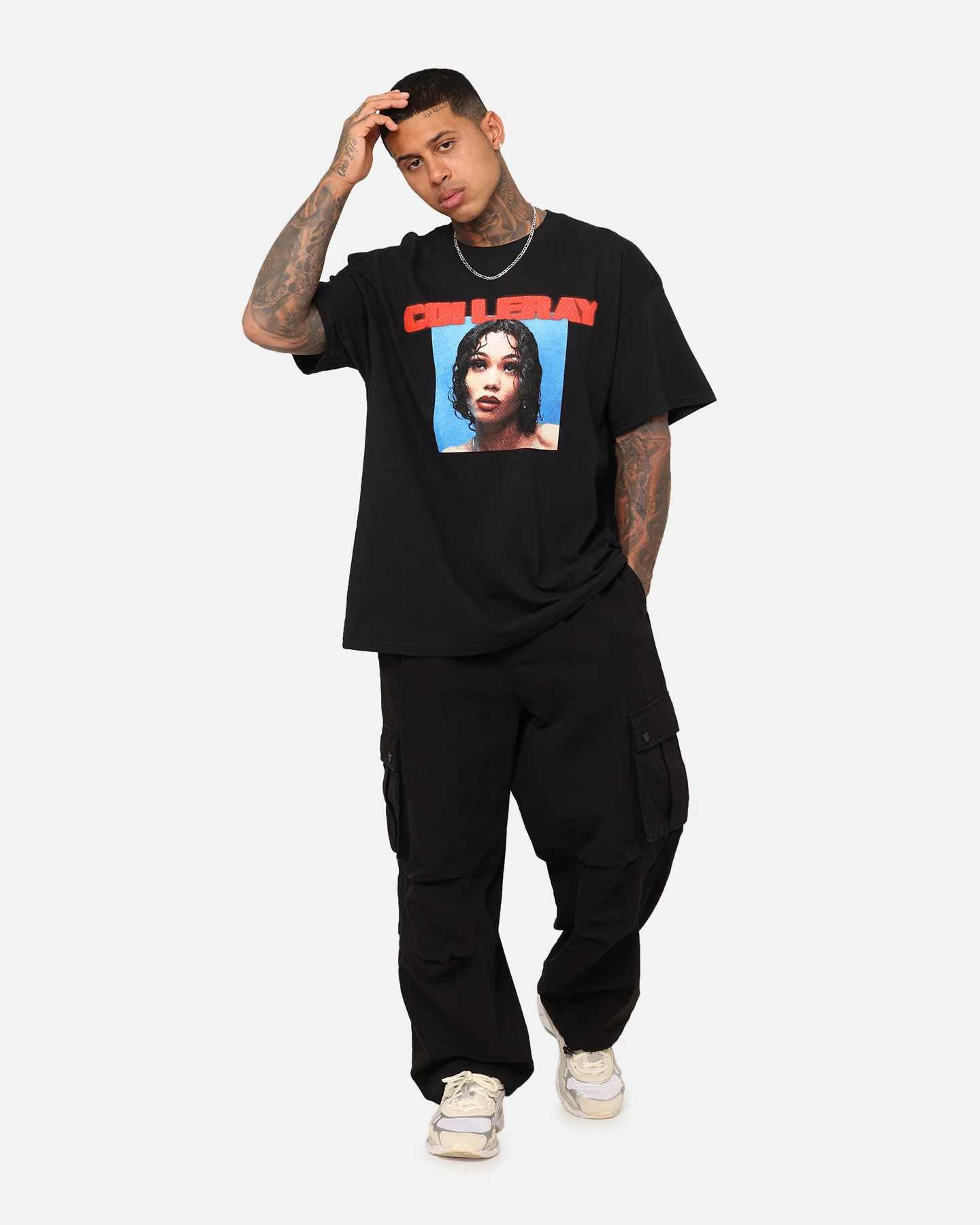 Coi Leray Photographic T-Shirt Black - Image 2