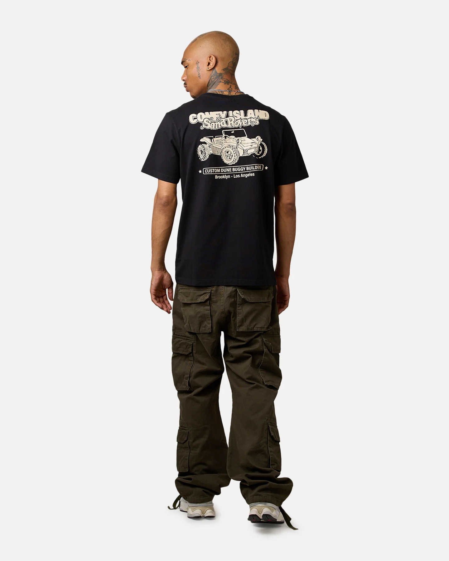 Coney Island Picnic Sand Rovers T-Shirt Washed Black - Image 6