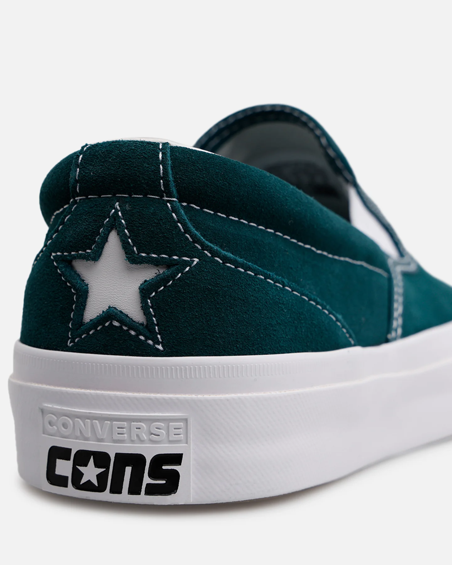 Converse One Star CC Slip On Dark Green - Image 10