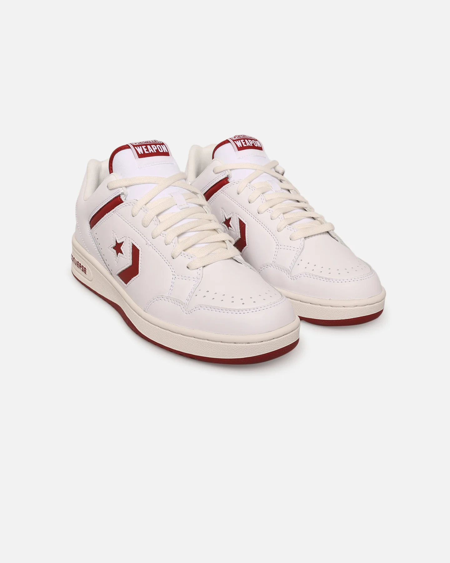 Converse Weapon Low White/Red - Image 2
