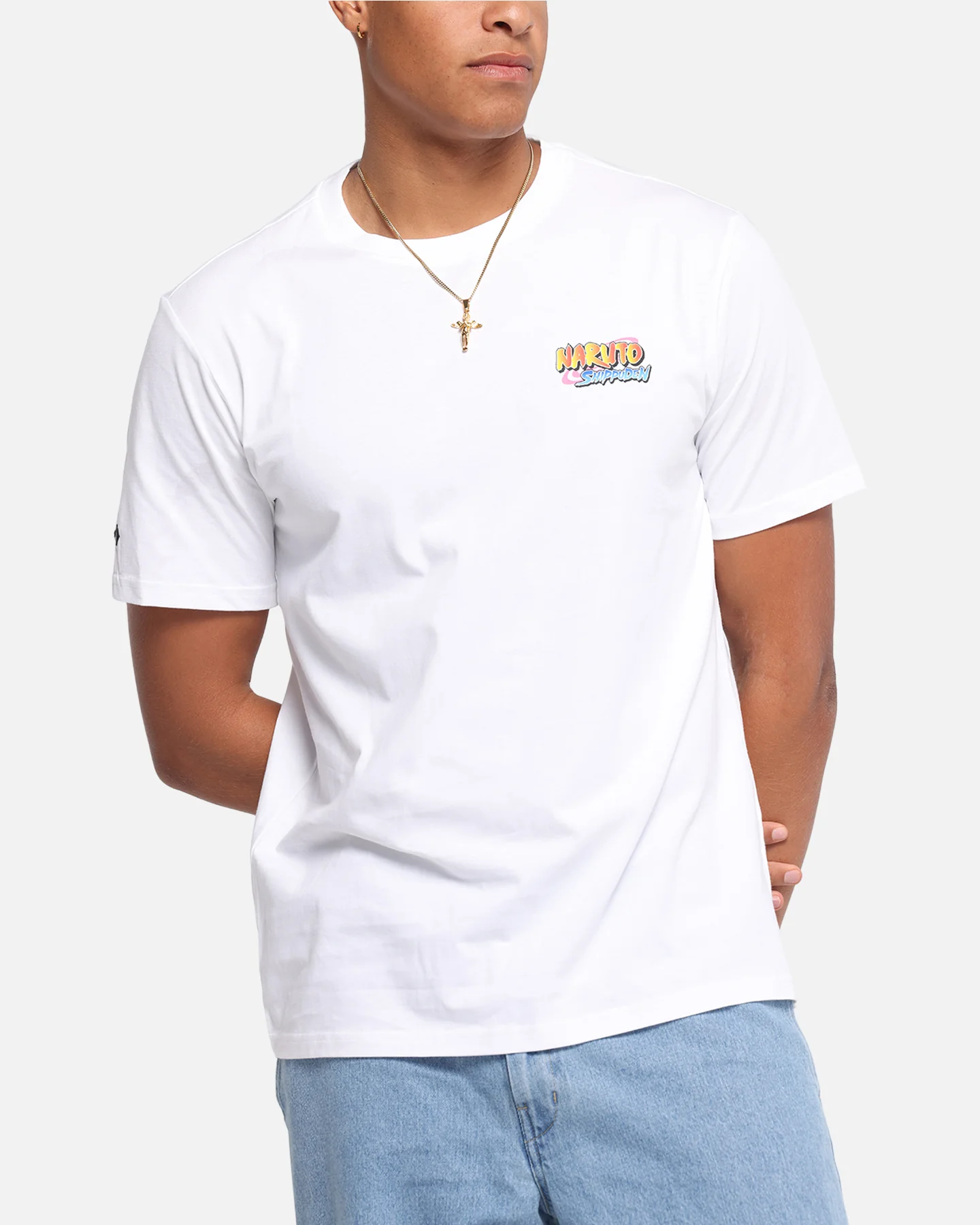 Converse x Naruto Graphic T-Shirt White - Image 8