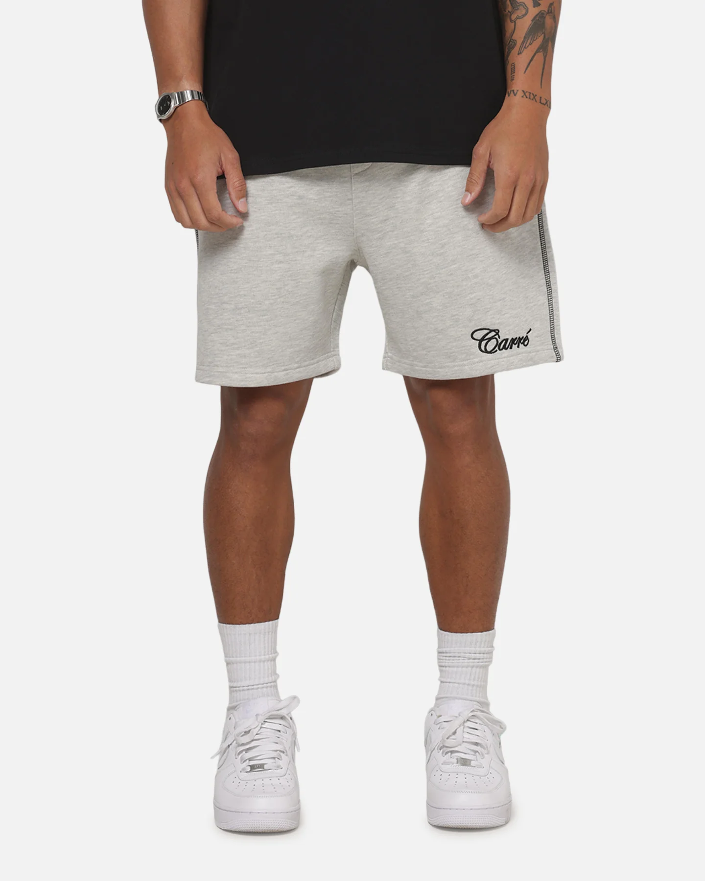 Carre Corrupt 2.0 Sweat Shorts Grey Marle
