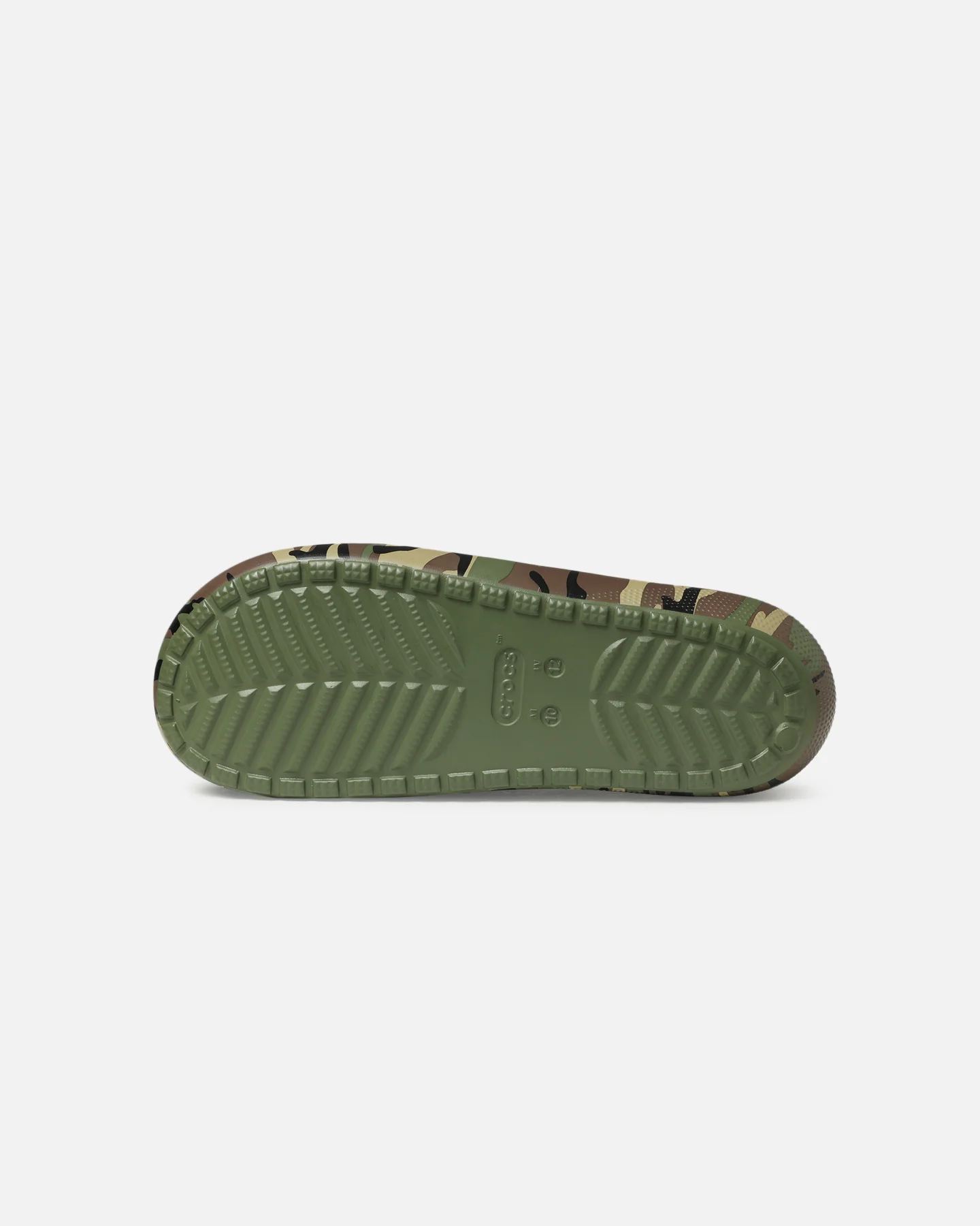 Crocs Classic Camouflage Slide V2 Army Green - Image 5