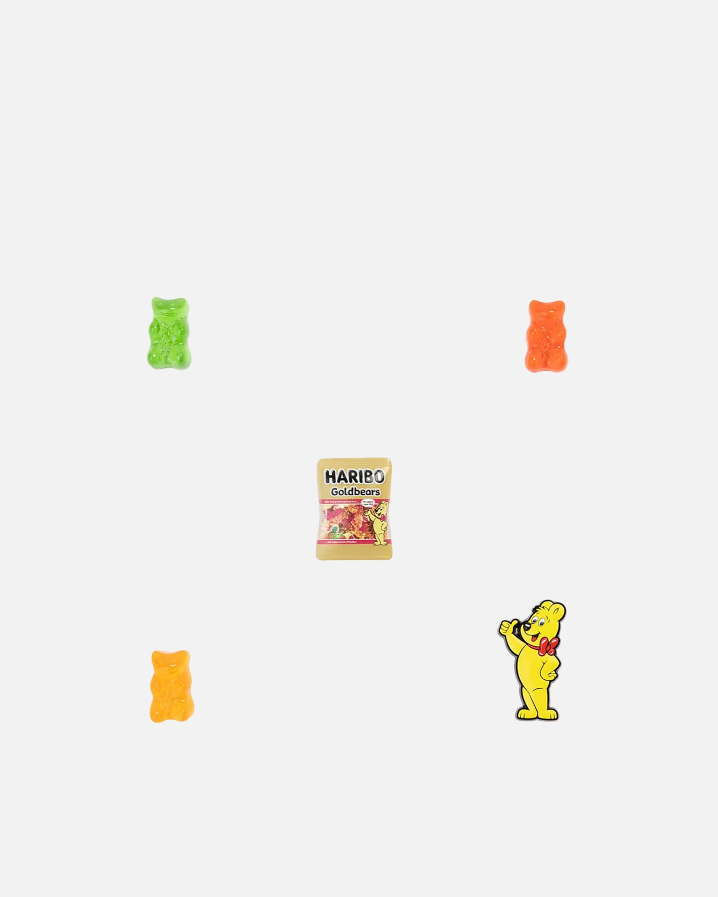 Crocs Haribo Jibbitz™ Charms 5 Pack Multi - Image 2