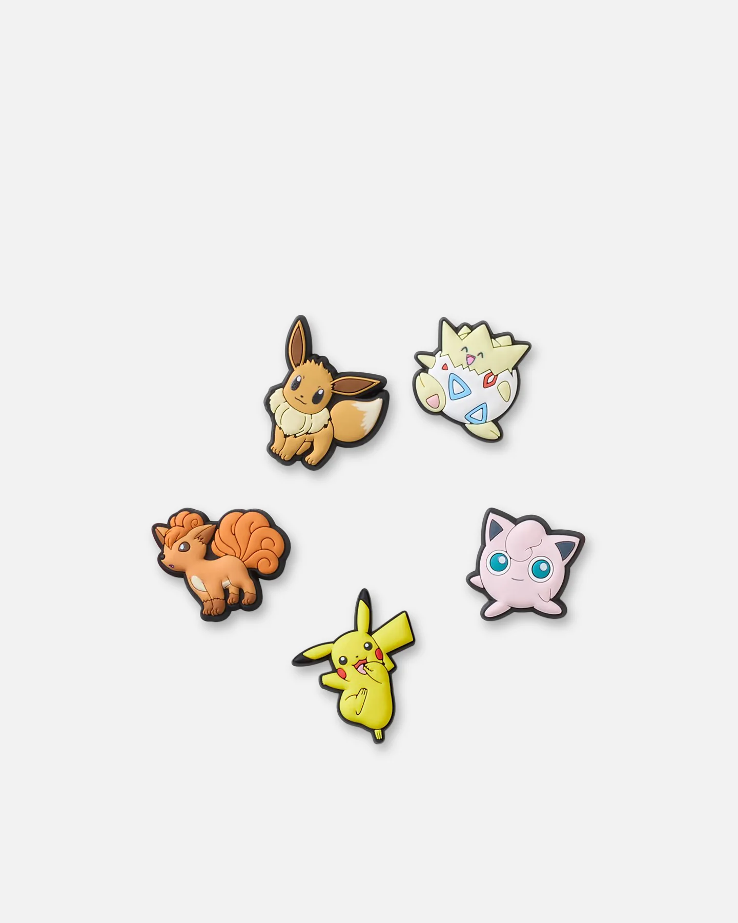 Crocs Pokémon Face Jibbitz™ Charms 5 Pack Multi - Image 4