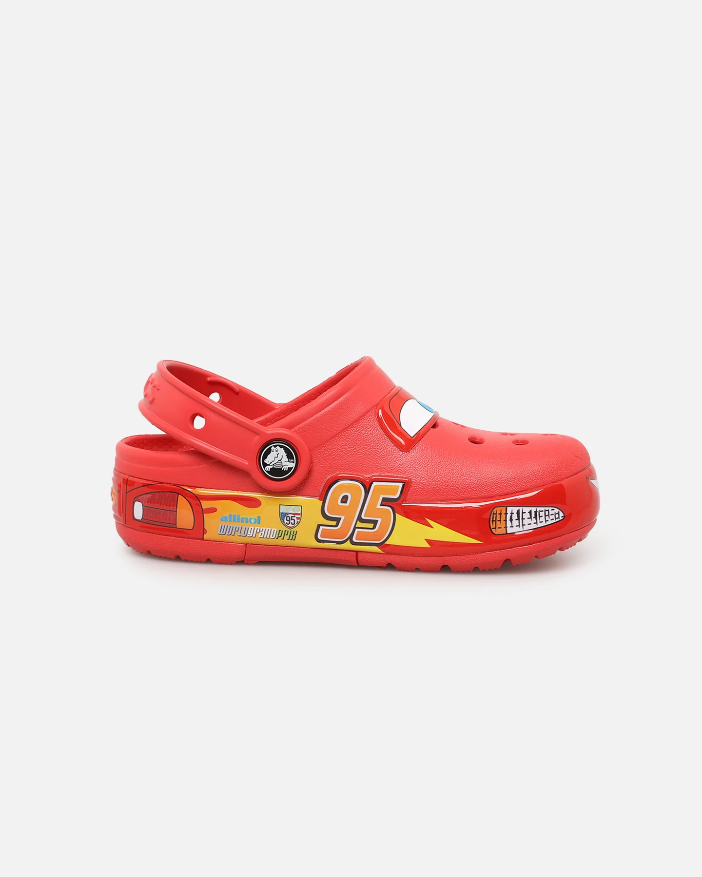Crocs X Disney and Pixar Cars Kids' Lightning McQueen Clog (GS) Red - Image 5