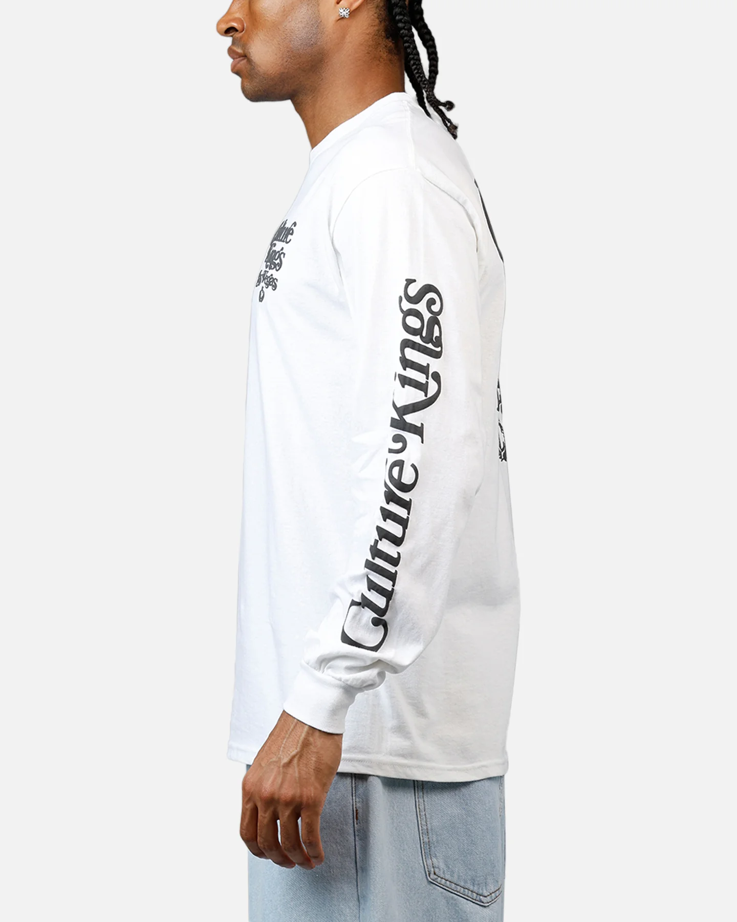 Culture Kiings Las Vegas Long Sleeve T-Shirt White - Image 5