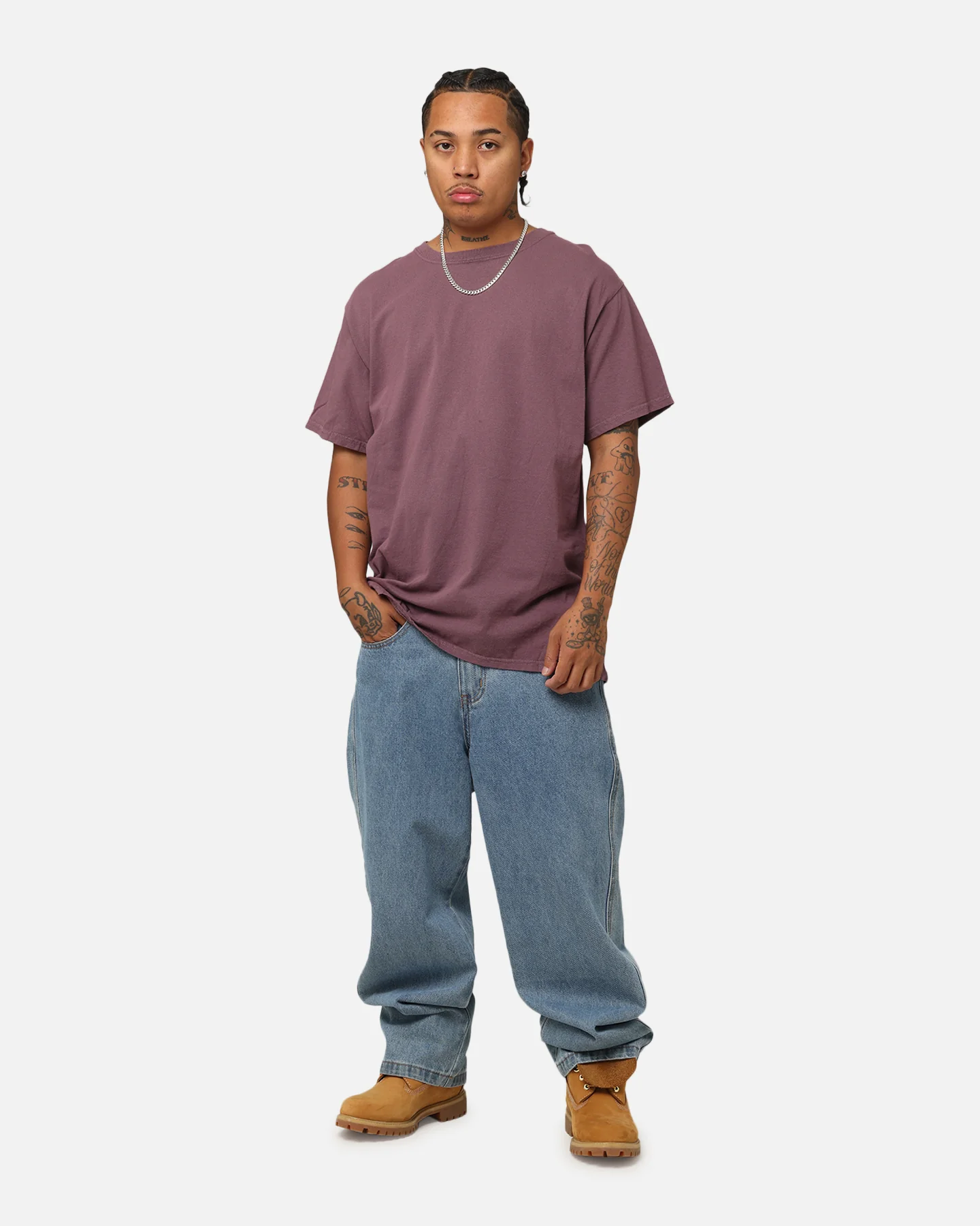Culture Kings Basic T-Shirt Wine - Image 2