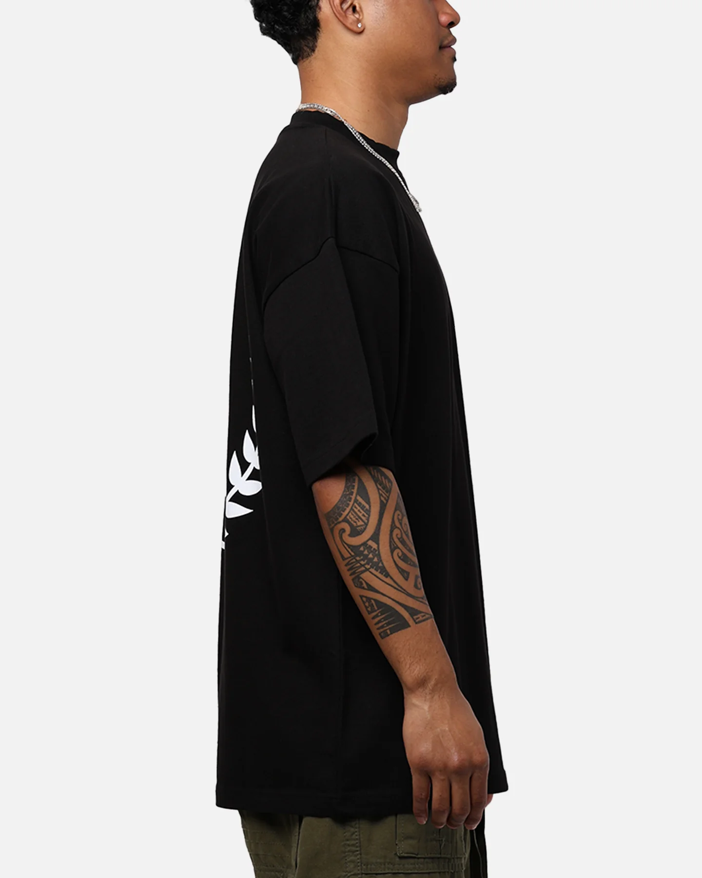 Culture Kings CK Logo Core T-Shirt Black - Image 4