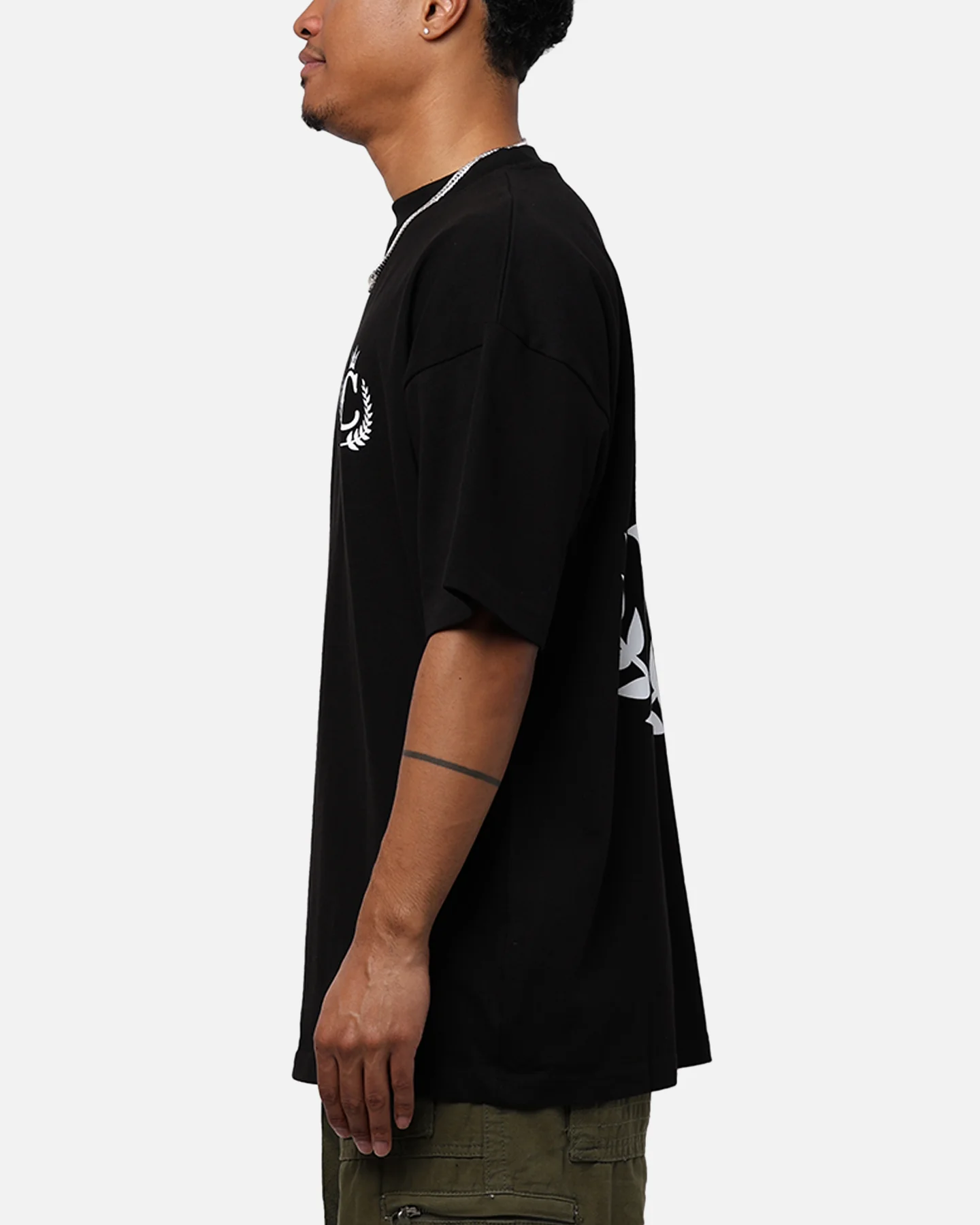 Culture Kings CK Logo Core T-Shirt Black - Image 5