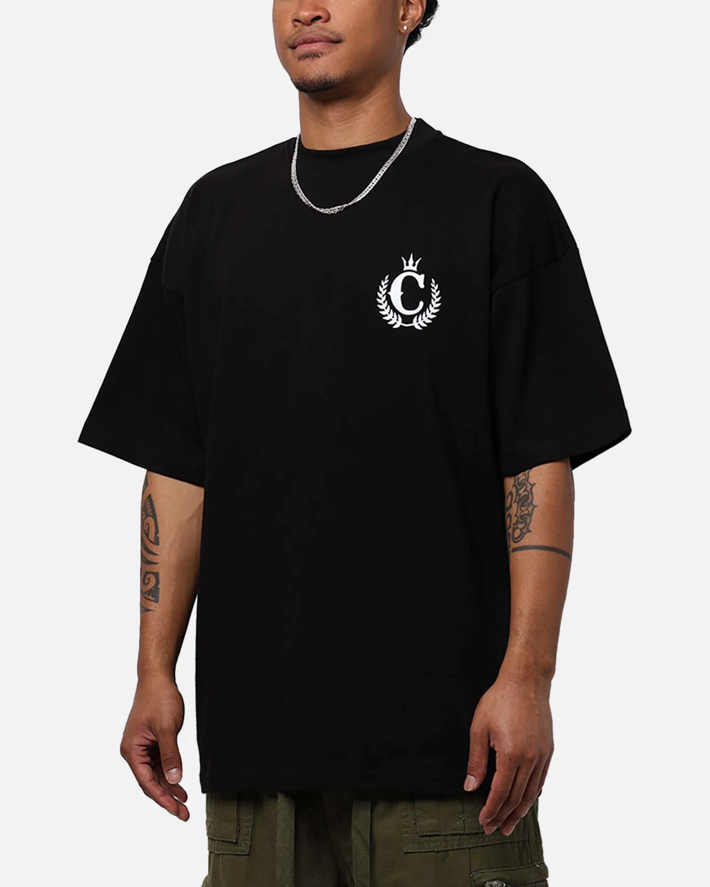 Culture Kings CK Logo Core T-Shirt Black - Image 7