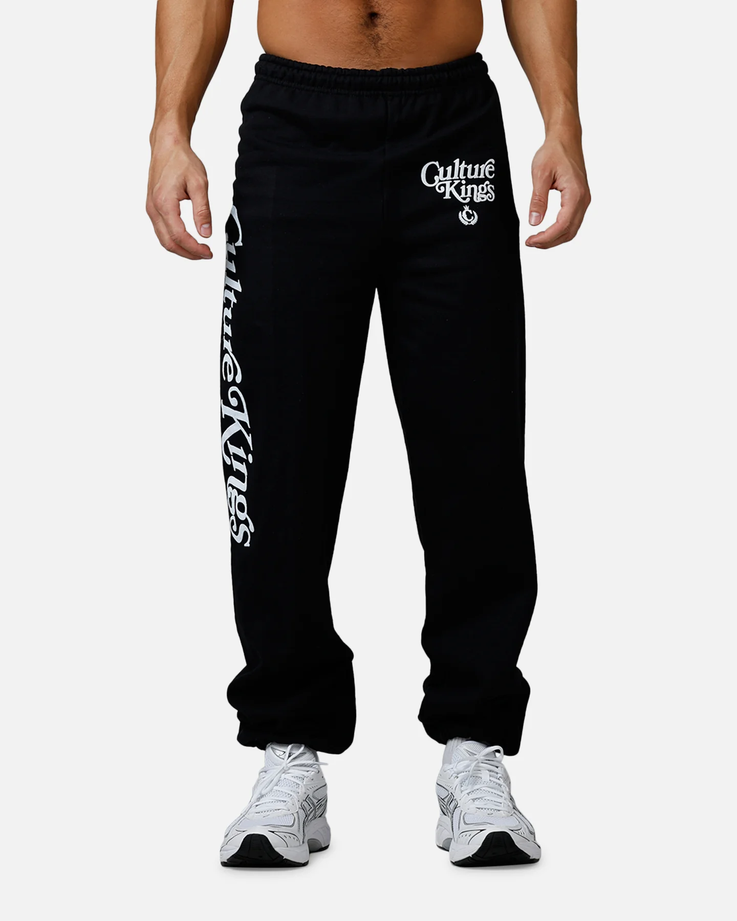 Culture Kings CK Puff Sweatpants Black - Image 6