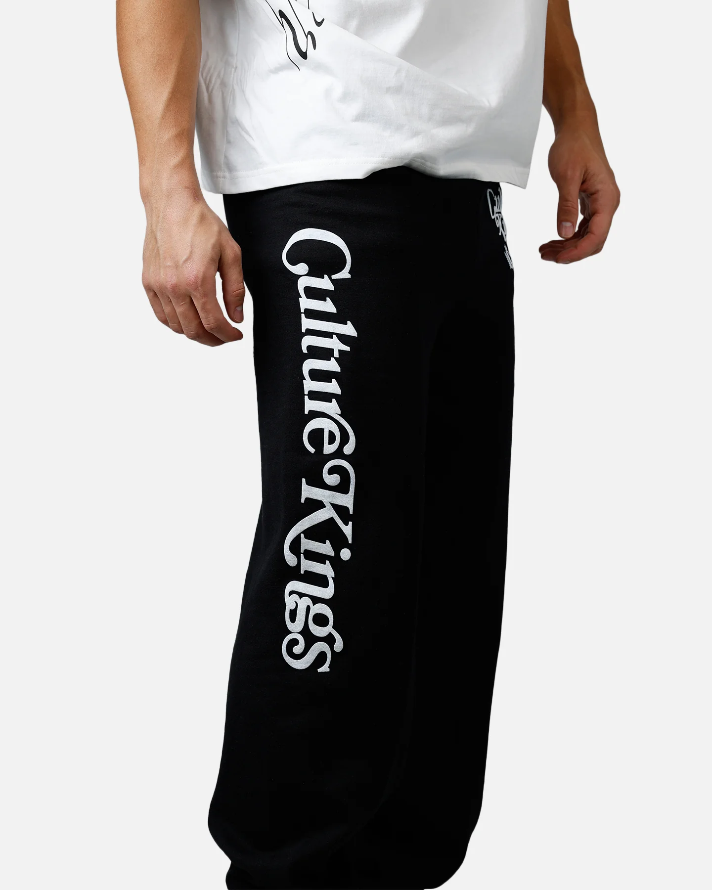 Culture Kings CK Puff Sweatpants Black - Image 8