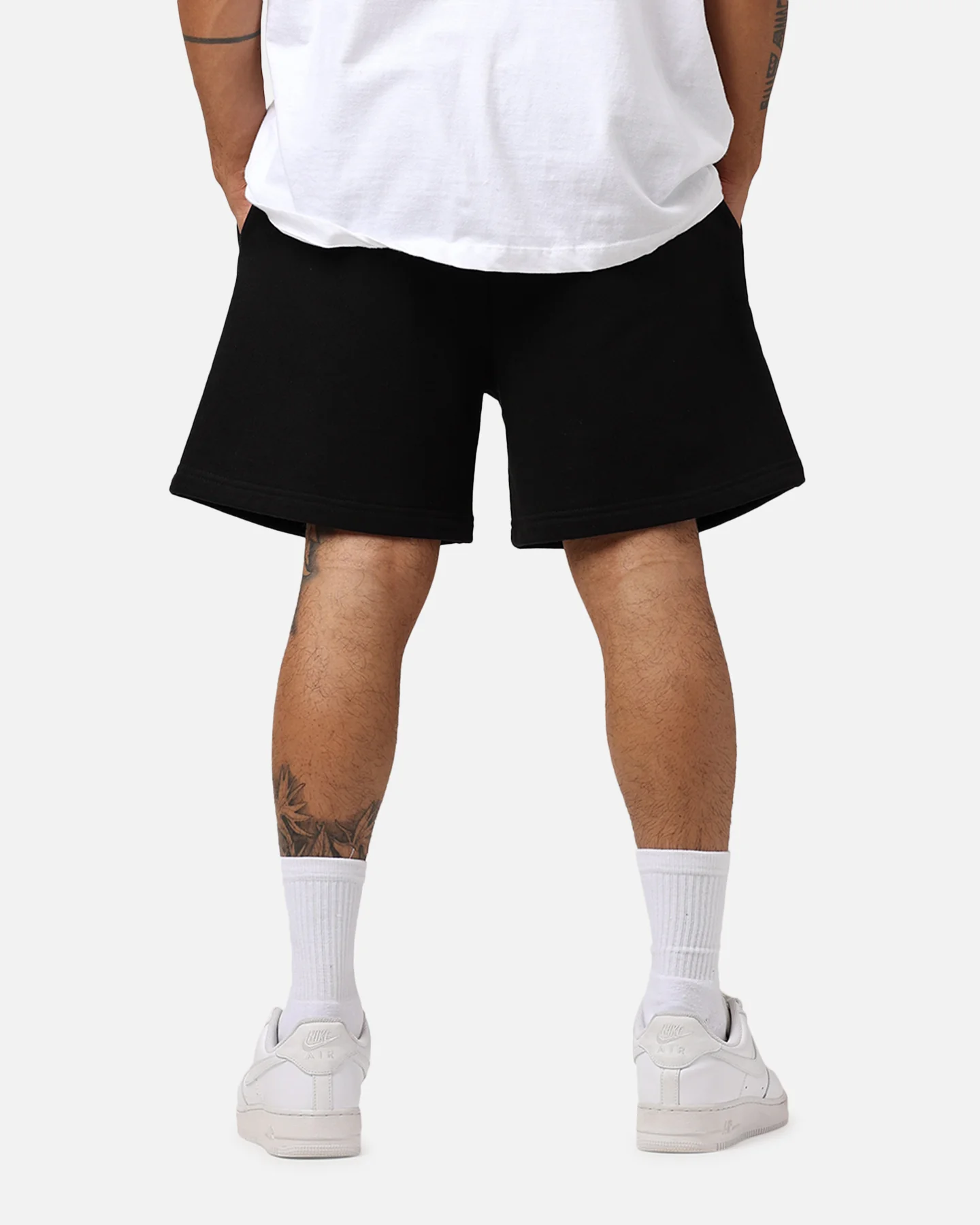 Culture Kings CK Sweat Shorts Black - Image 6