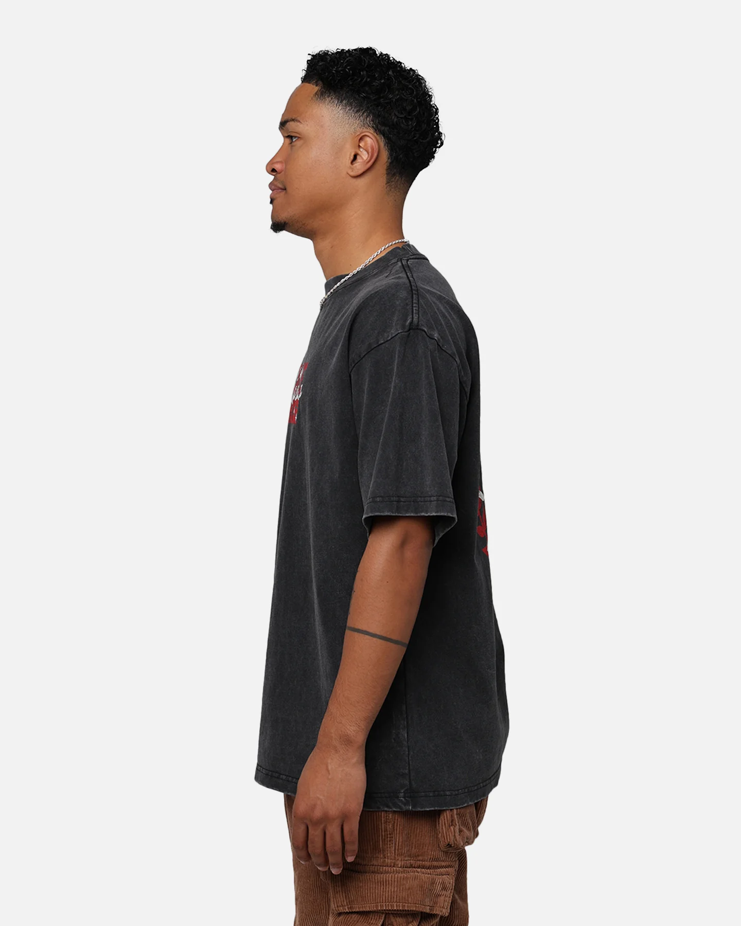 Culture Kings Entertainment T-Shirt Washed Black - Image 7