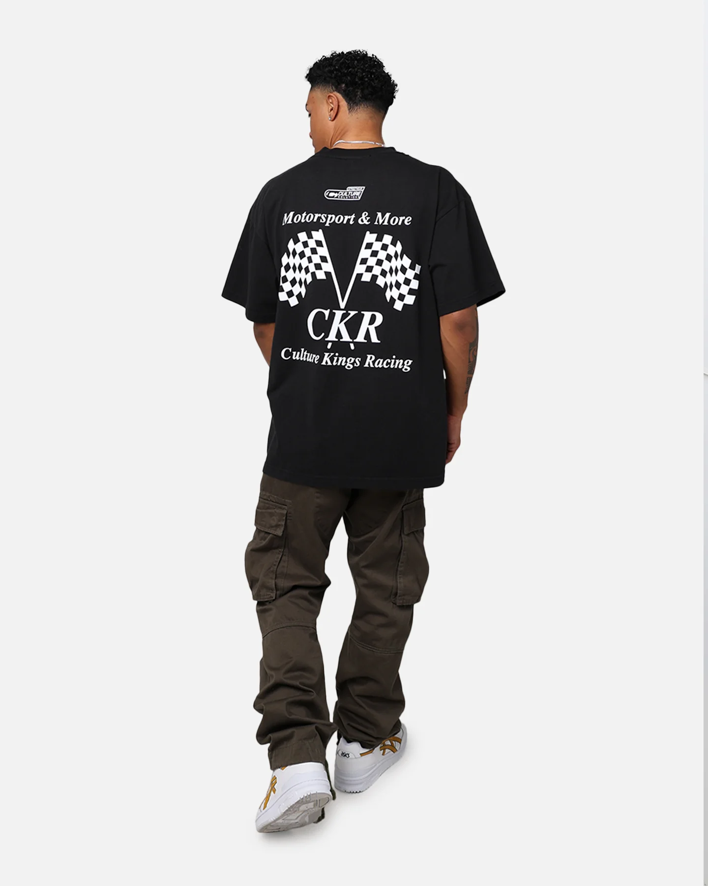Culture Kings Motorsport T-Shirt Black - Image 8