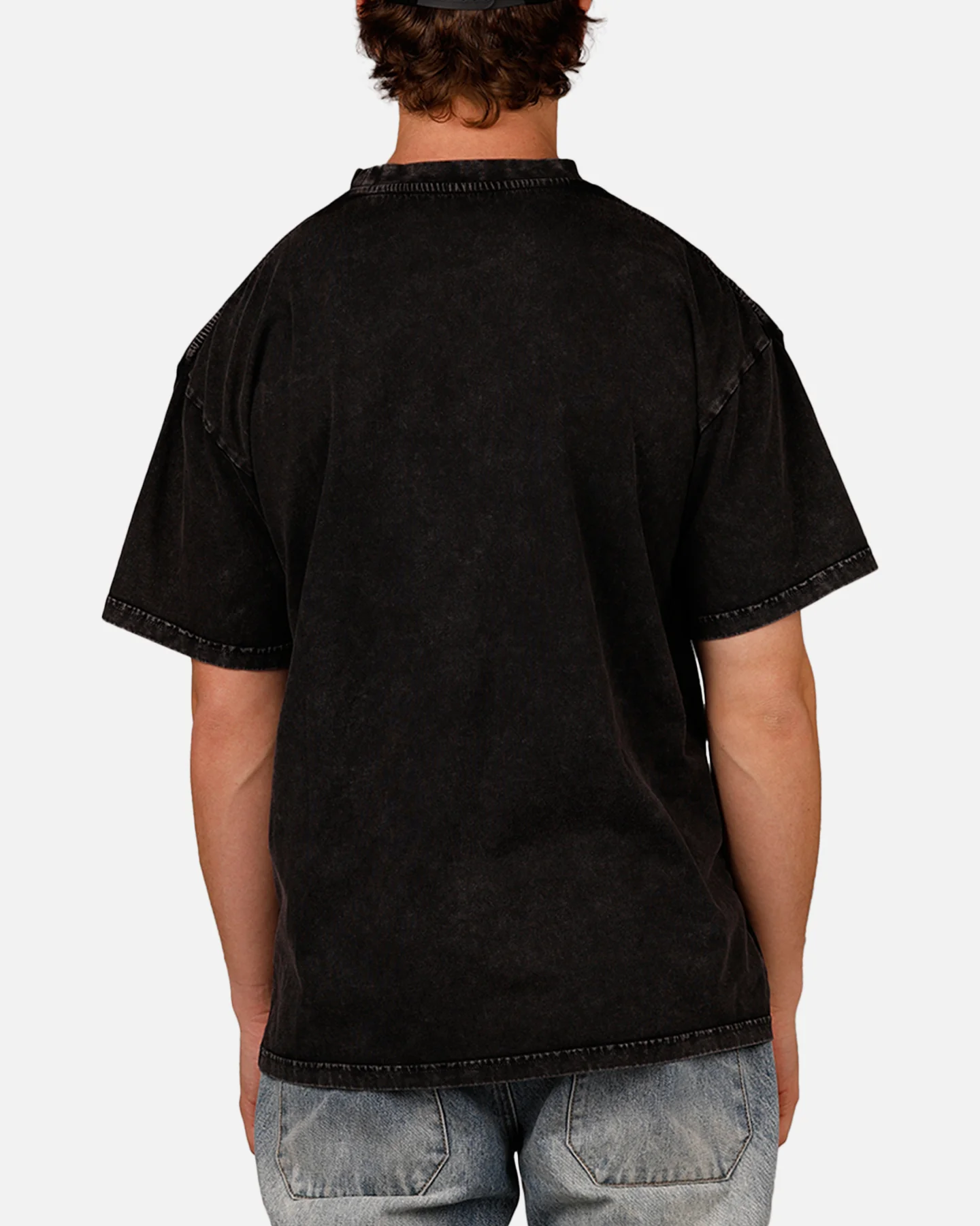 Culture Kings Rodeo T-Shirt Black Acidwash - Image 2
