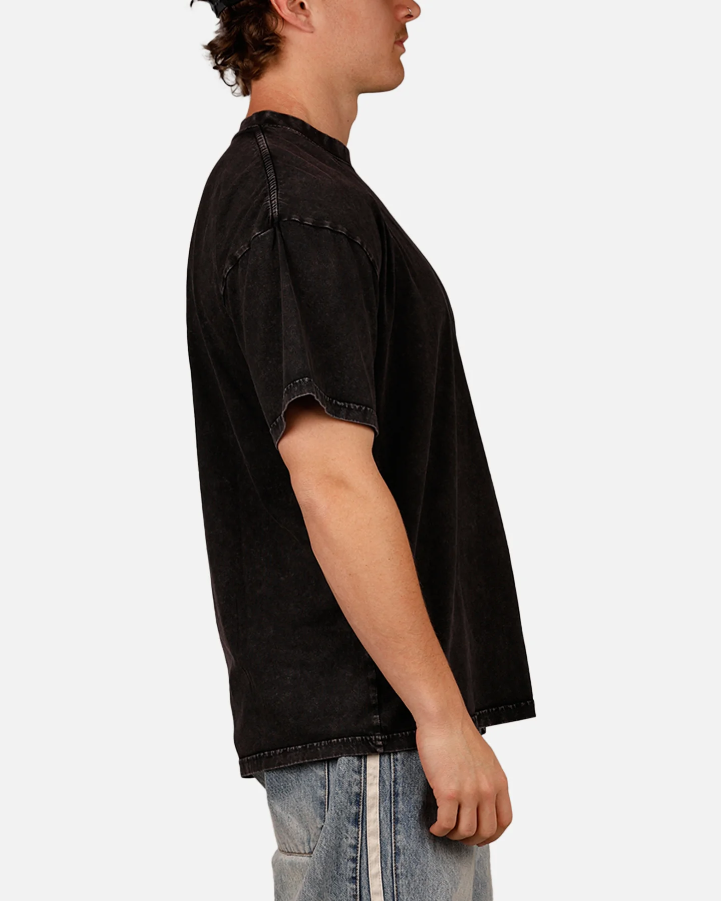 Culture Kings Rodeo T-Shirt Black Acidwash - Image 4