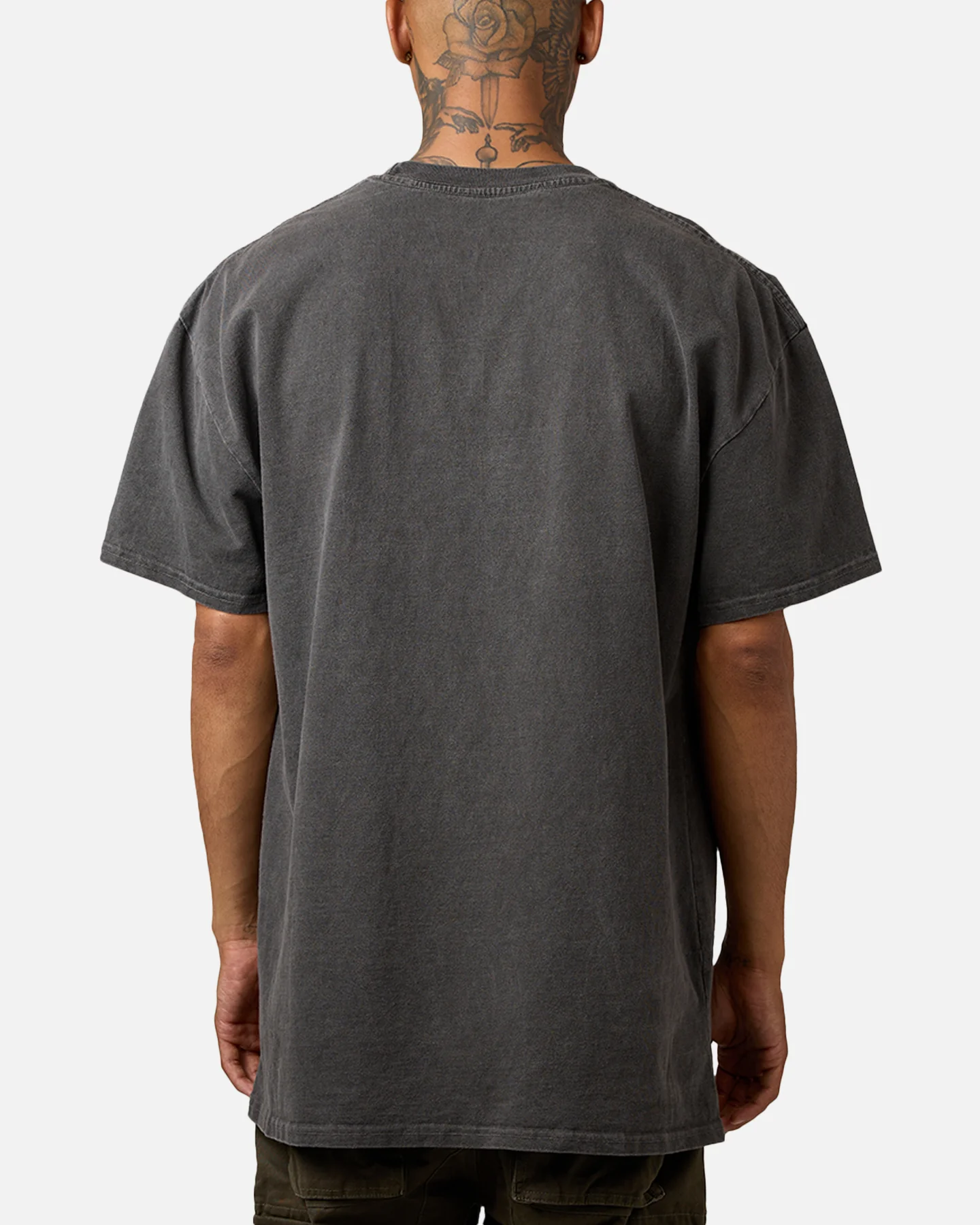 Culture Kings San Jose Sharks Shark Attack Heavyweight T-Shirt Black Wash - Image 2