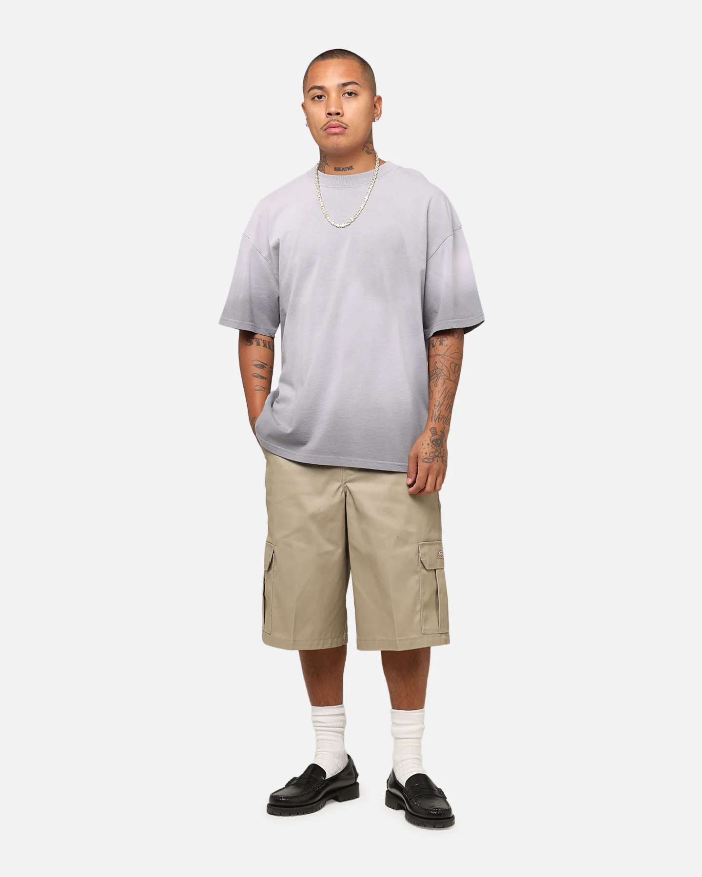 Culture Kings Sunfade T-Shirt Grey - Image 2