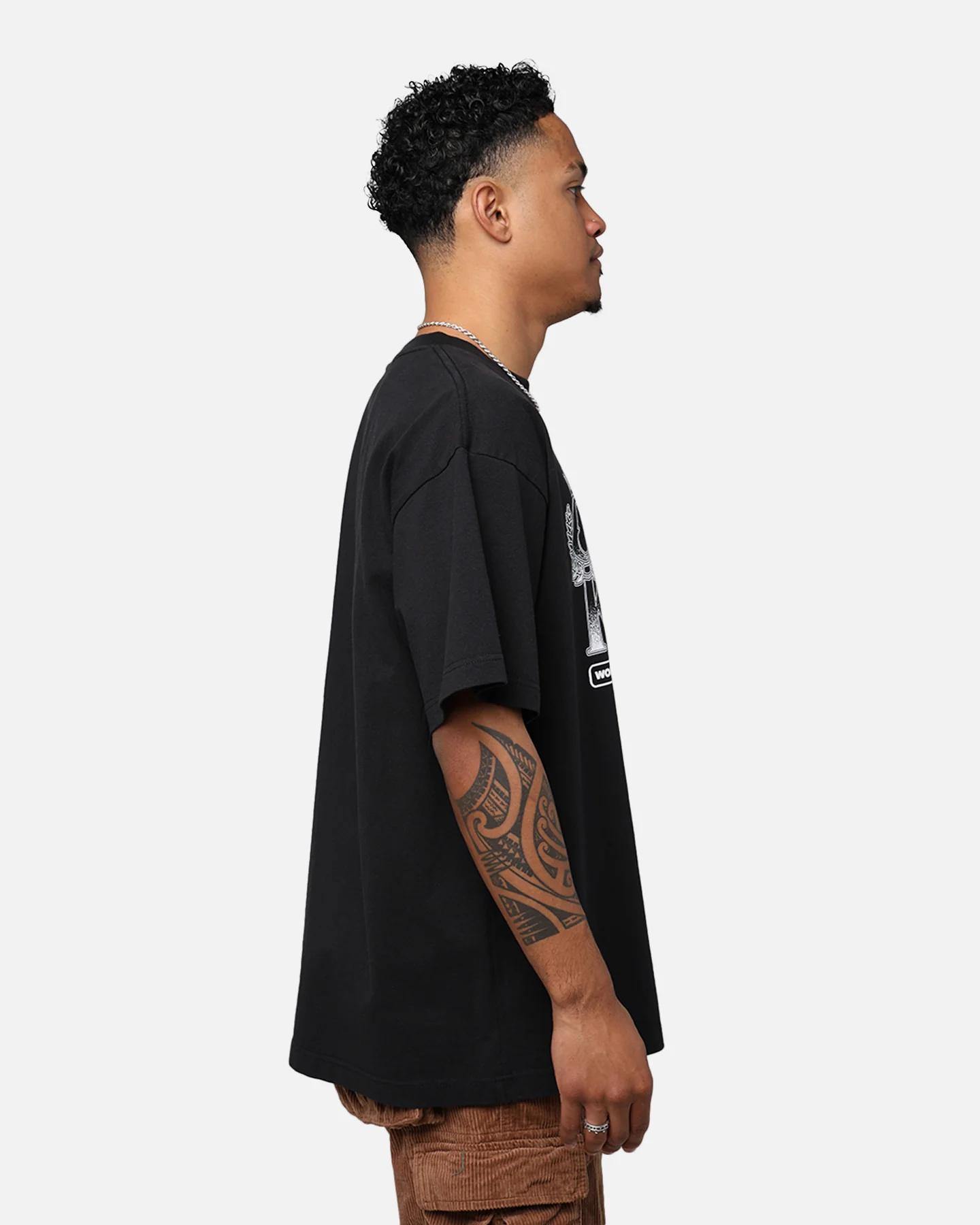 Culture Kings World Famous T-Shirt Black - Image 4