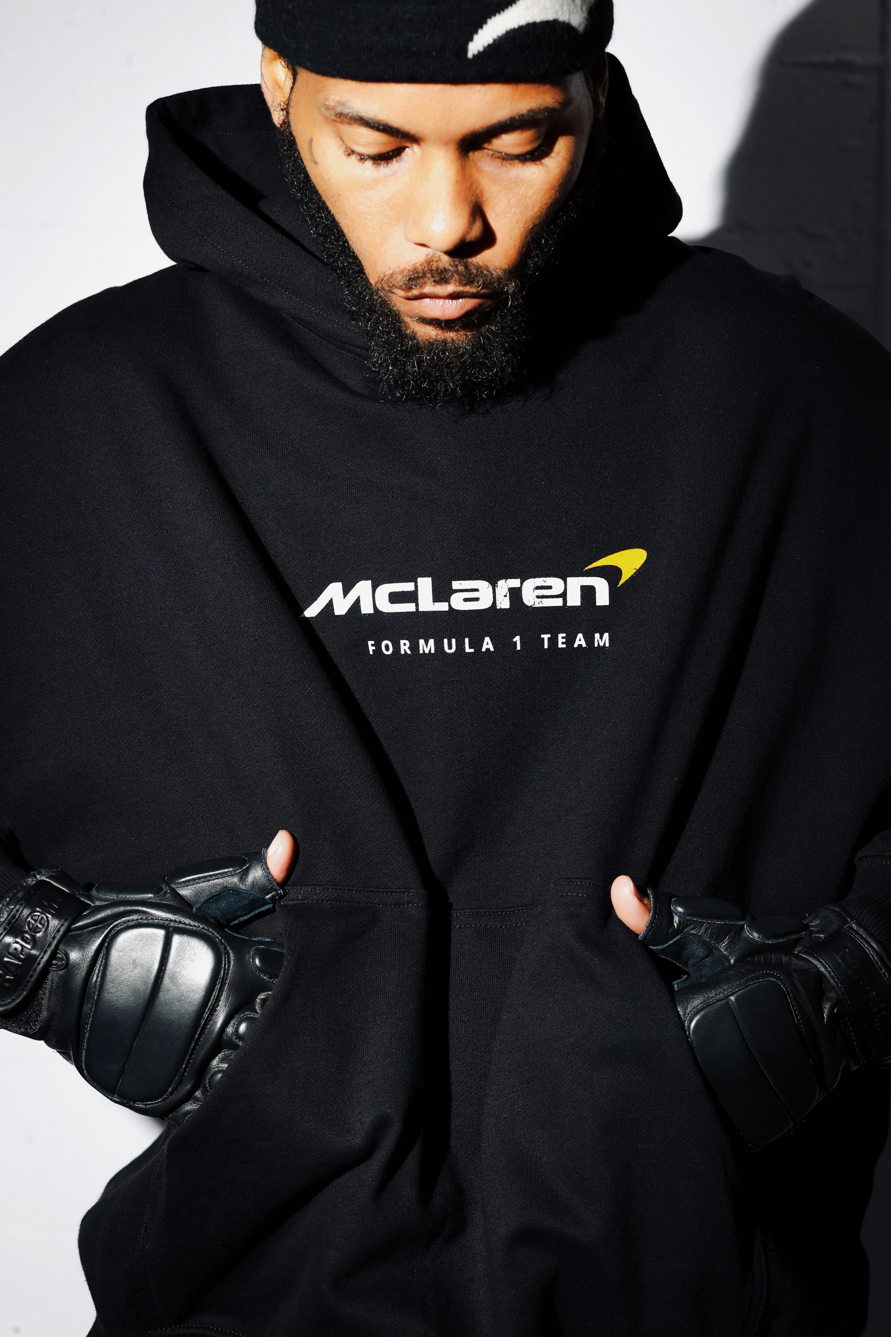 Culture Kings X Mclaren 'Las Vegas Grand Prix 2024' Piastri And Norris Hoodie Black - Image 3