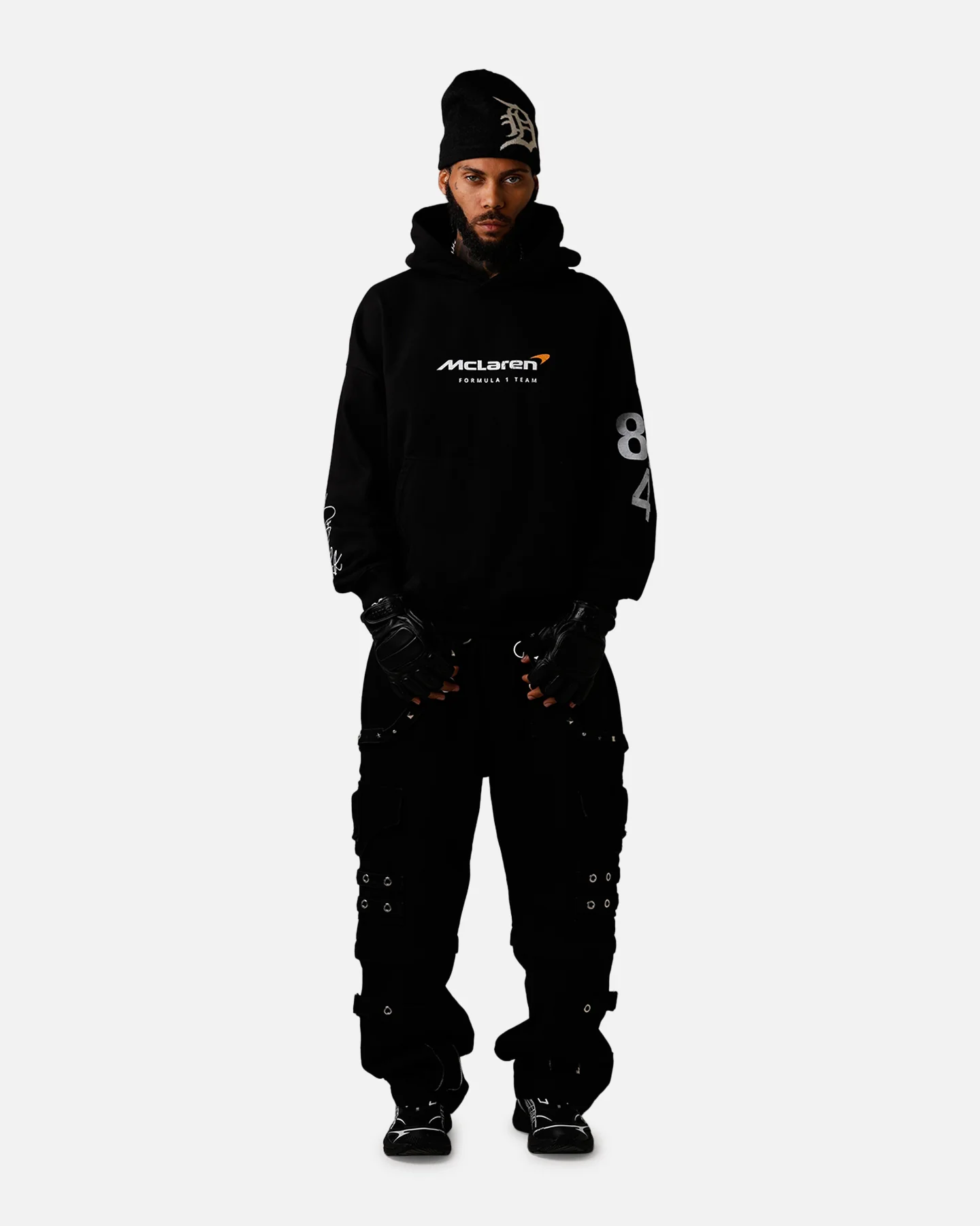 Culture Kings X Mclaren 'Las Vegas Grand Prix 2024' Piastri And Norris Hoodie Black - Image 4