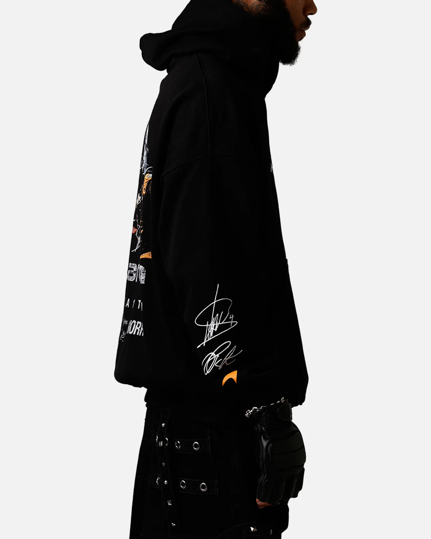 Culture Kings X Mclaren 'Las Vegas Grand Prix 2024' Piastri And Norris Hoodie Black - Image 5