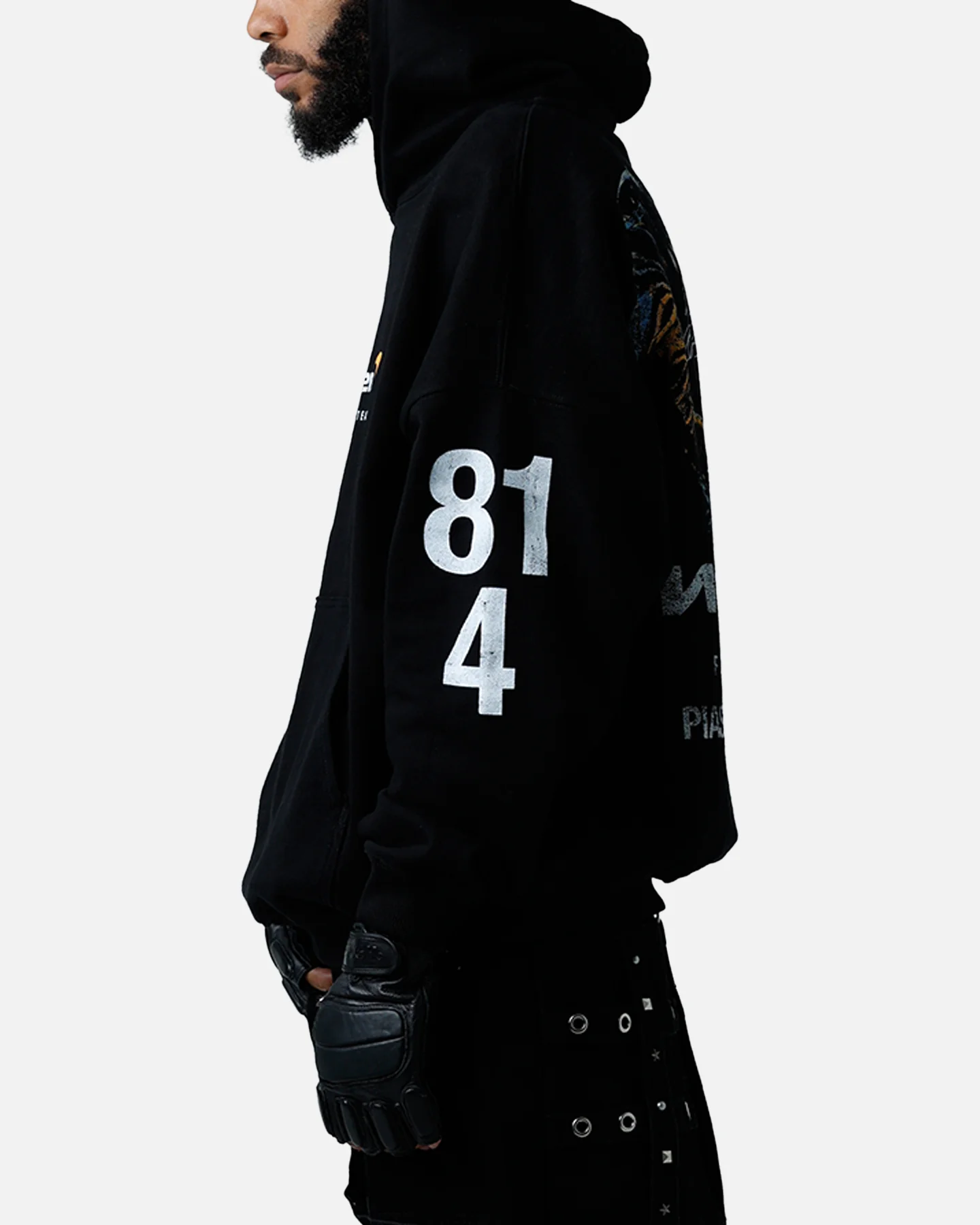 Culture Kings X Mclaren 'Las Vegas Grand Prix 2024' Piastri And Norris Hoodie Black - Image 6