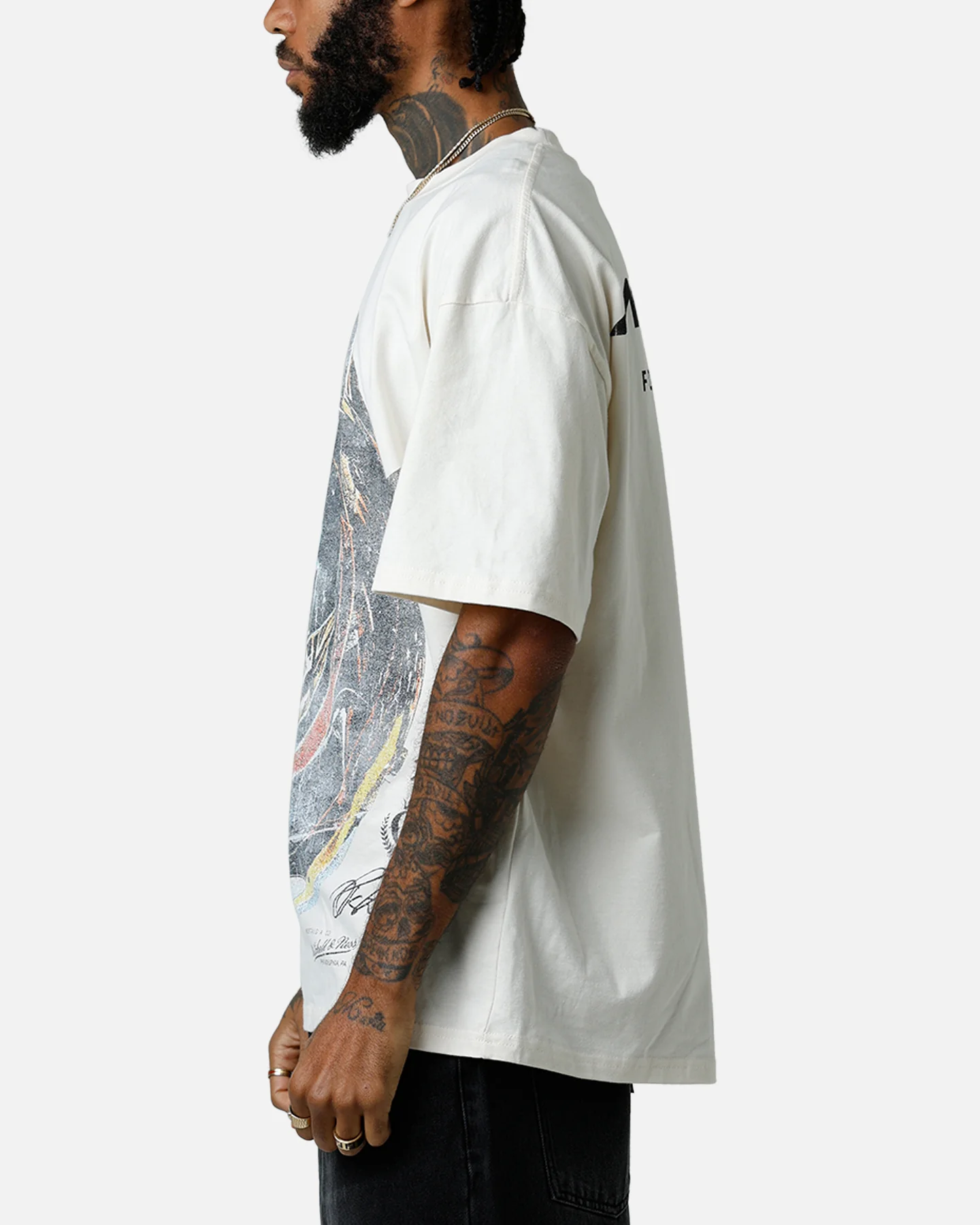 Culture Kings X Mclaren Oscar Piastri 'Vegas Grand Prix 2024' Helmet T-Shirt Off White - Image 6