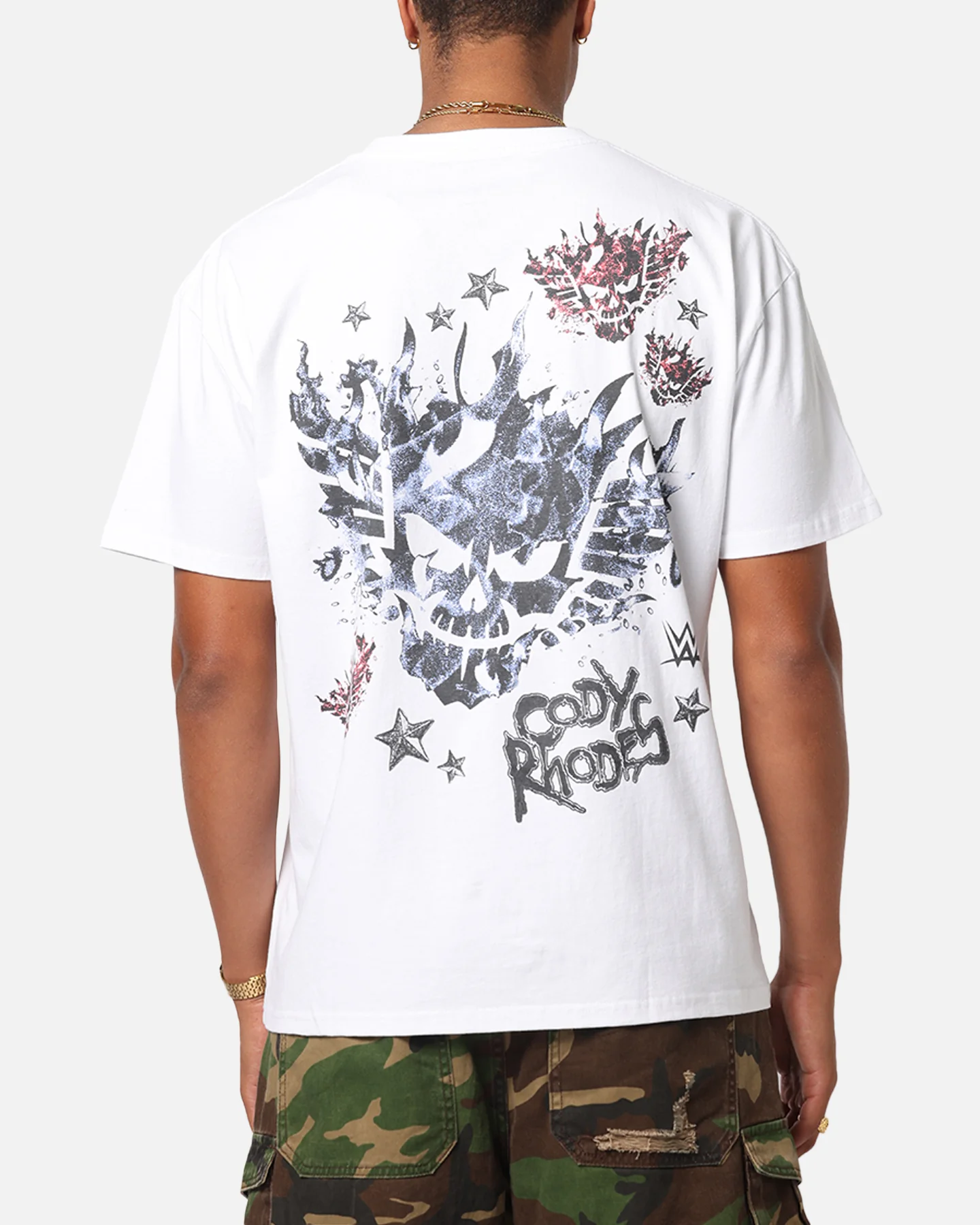 Culture Kings X WWE Cody Rhodes Wrestlemania XLI Heavy T-Shirt White - Image 2