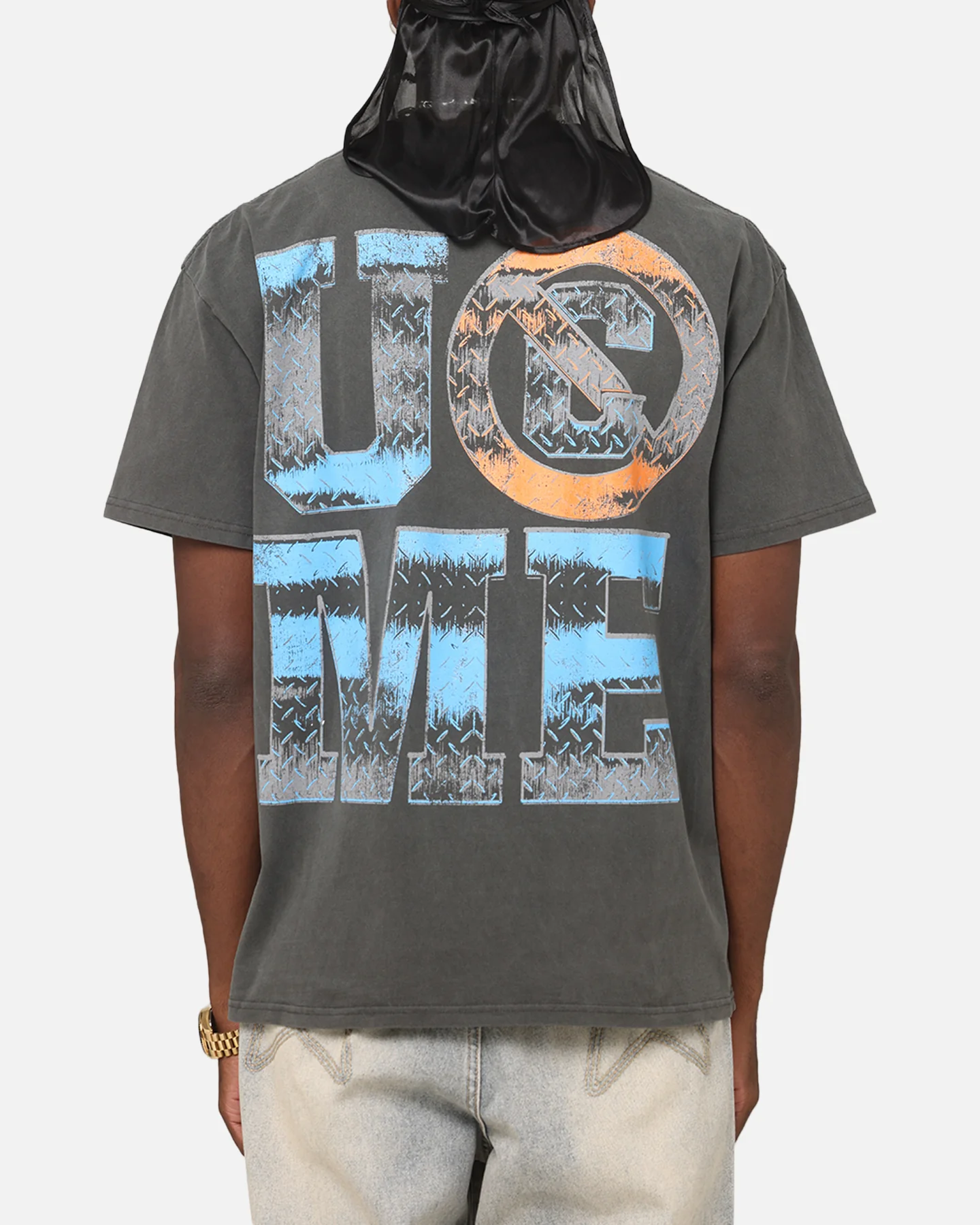 Culture Kings X WWE John Cena Heavyweight T-Shirt Black Wash - Image 2
